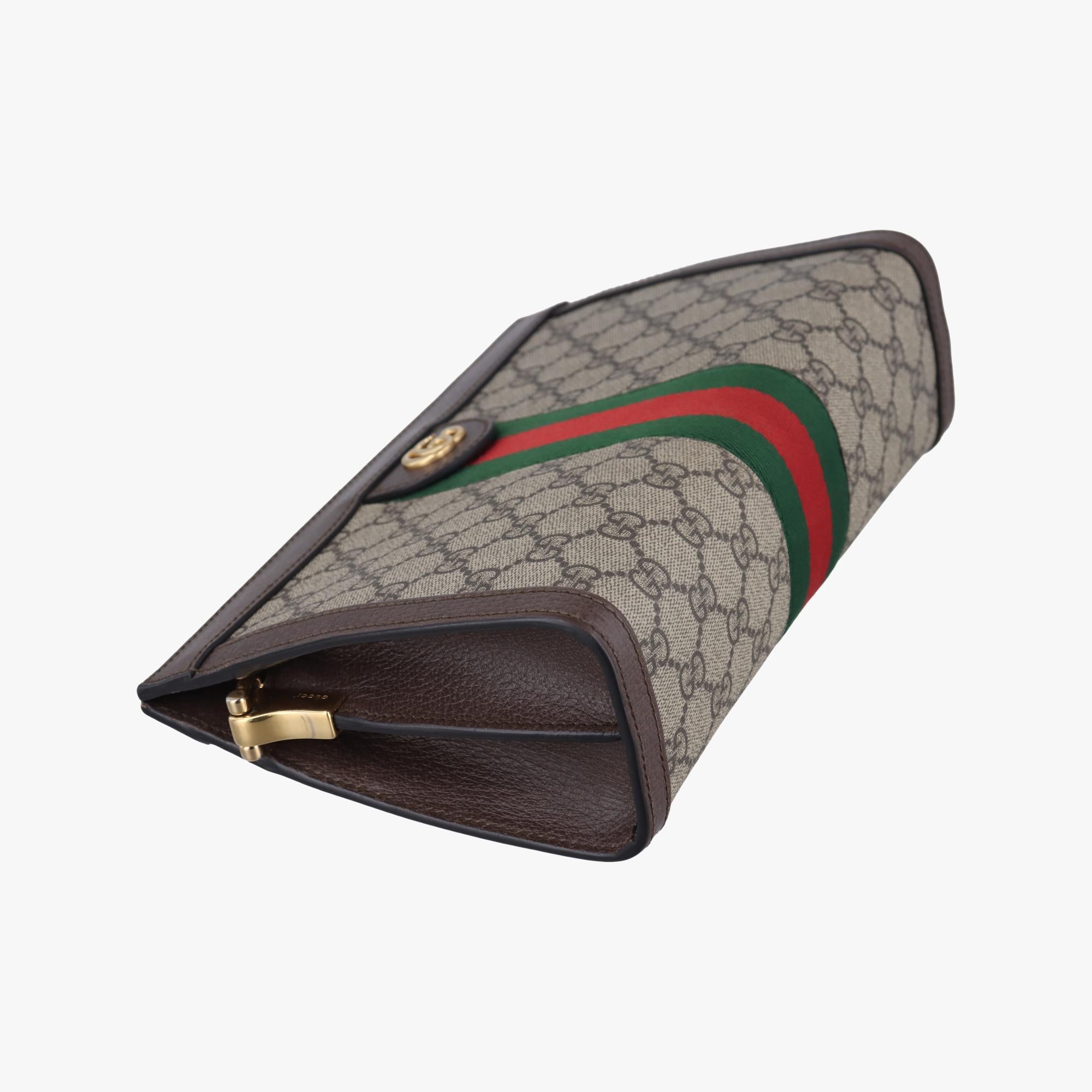 グッチ Gucci ショルダーバッグ レディース オフィディア ブラウン×レッド×グリーン PVCコーティングキャンバス×レザー 503877 C030095940