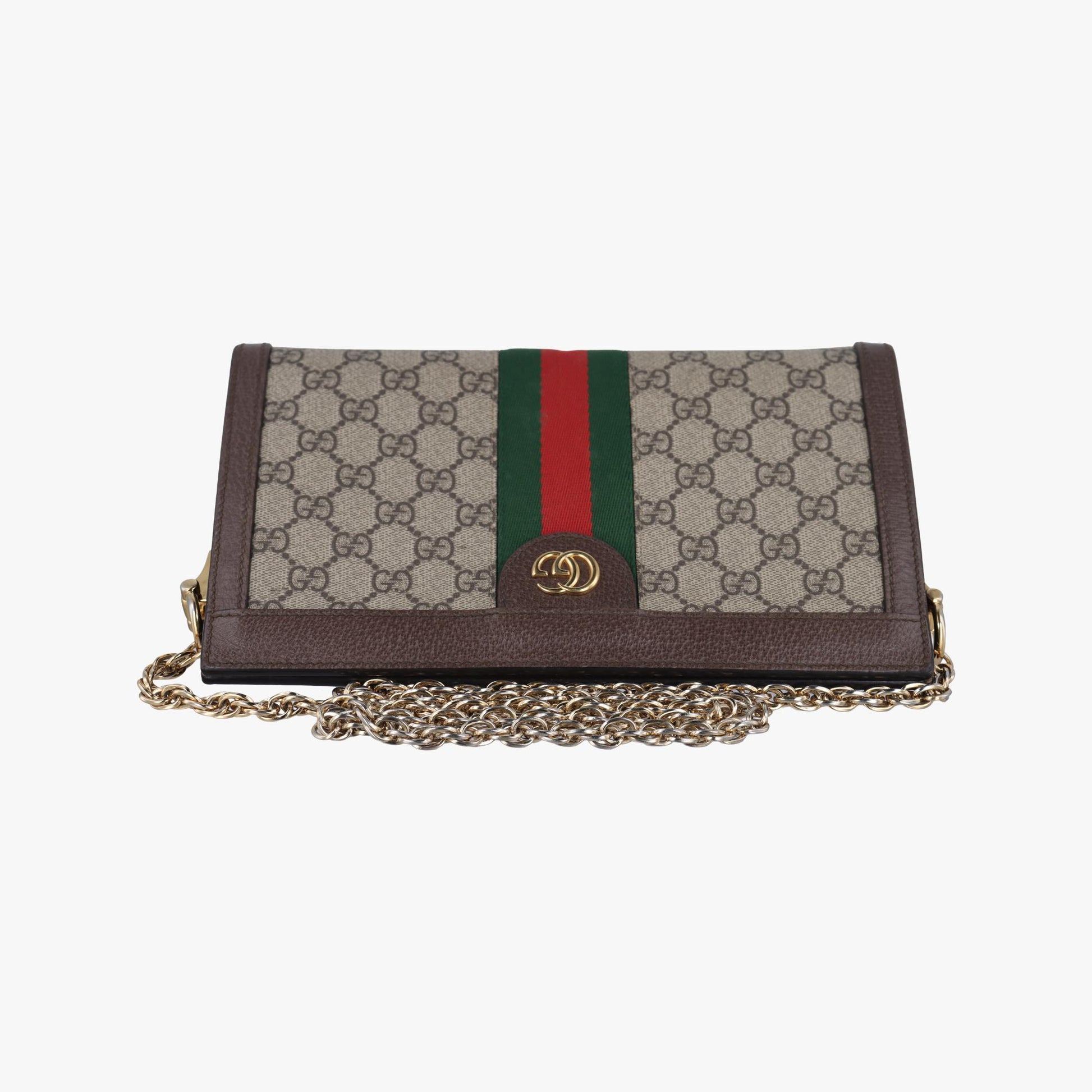 グッチ Gucci ショルダーバッグ レディース オフィディア ブラウン×レッド×グリーン PVCコーティングキャンバス×レザー 503877 C030095940