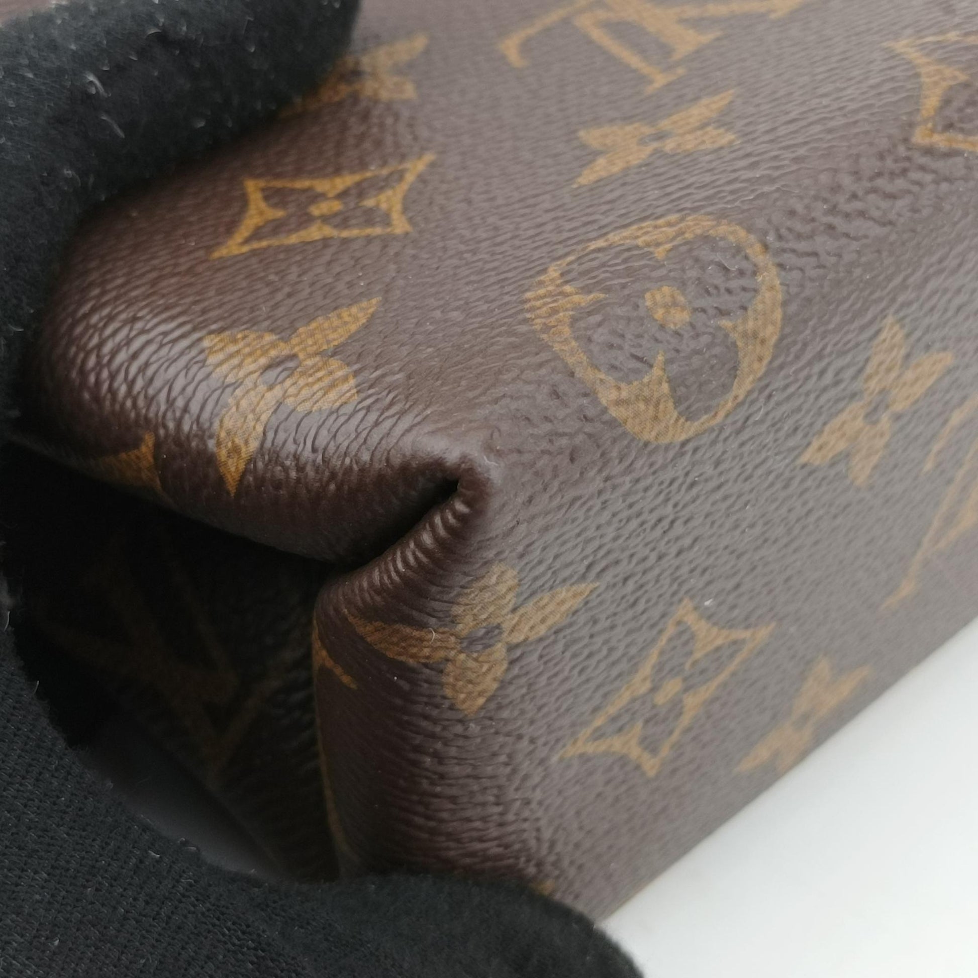 ルイヴィトン Louis Vuitton ショルダーバッグ レディース ロッキーBB モノグラム/ブラウン系×ホワイト モノグラムキャンバス×カーフレザー M44653 DU2119