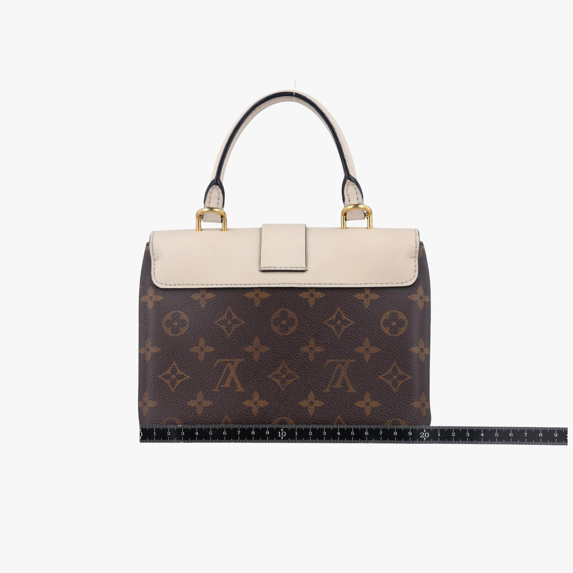 ルイヴィトン Louis Vuitton ショルダーバッグ レディース ロッキーBB モノグラム/ブラウン系×ホワイト モノグラムキャンバス×カーフレザー M44653 DU2119