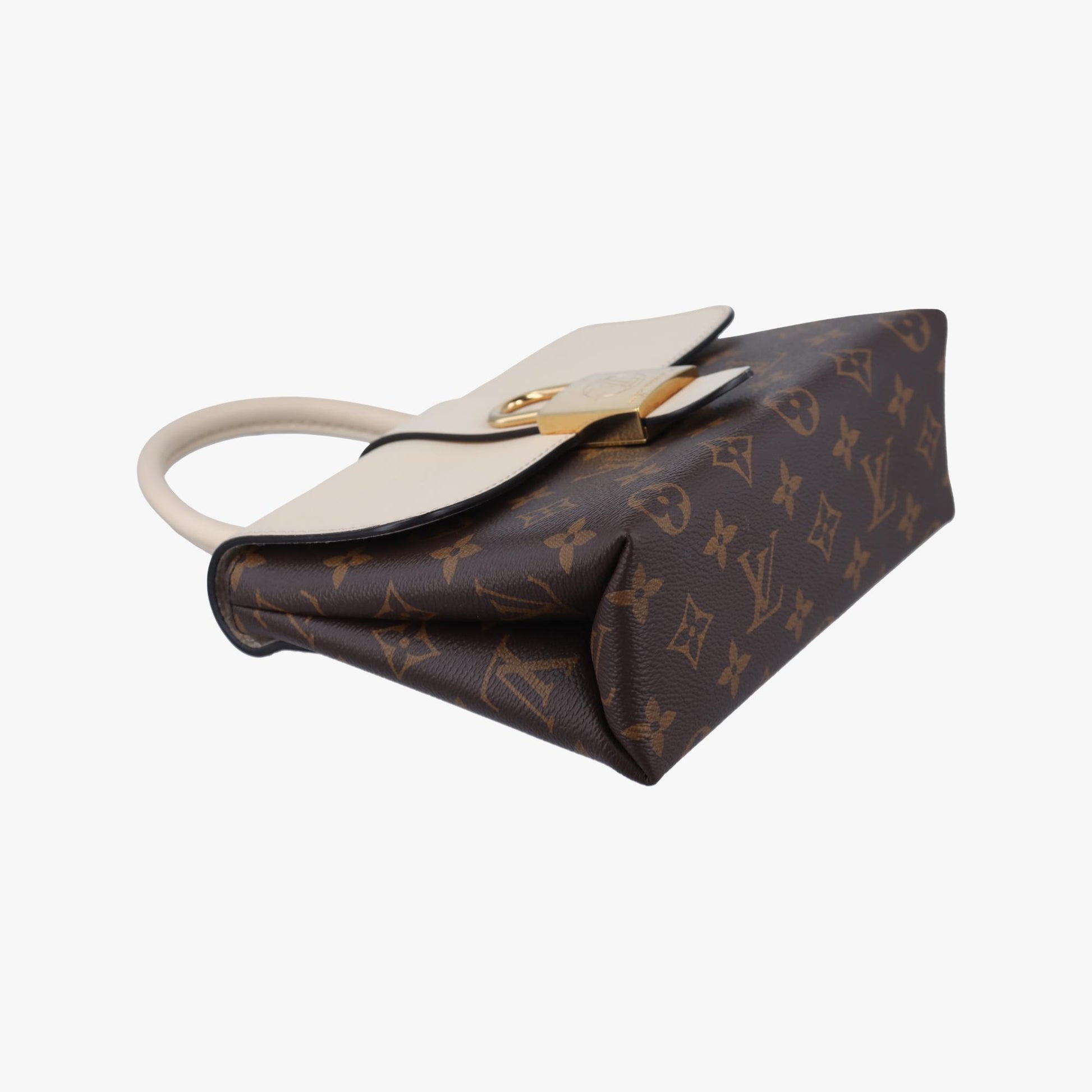 ルイヴィトン Louis Vuitton ショルダーバッグ レディース ロッキーBB モノグラム/ブラウン系×ホワイト モノグラムキャンバス×カーフレザー M44653 DU2119