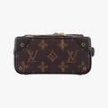 ルイヴィトン Louis Vuitton ショルダーバッグ レディース モノグラム(N°7) ヴェルティカル ボックス トランク 2022SS モノグラム/ブラウン系×グリーン モノグラムキャンバス×カーフレザー M59664 ICチップ