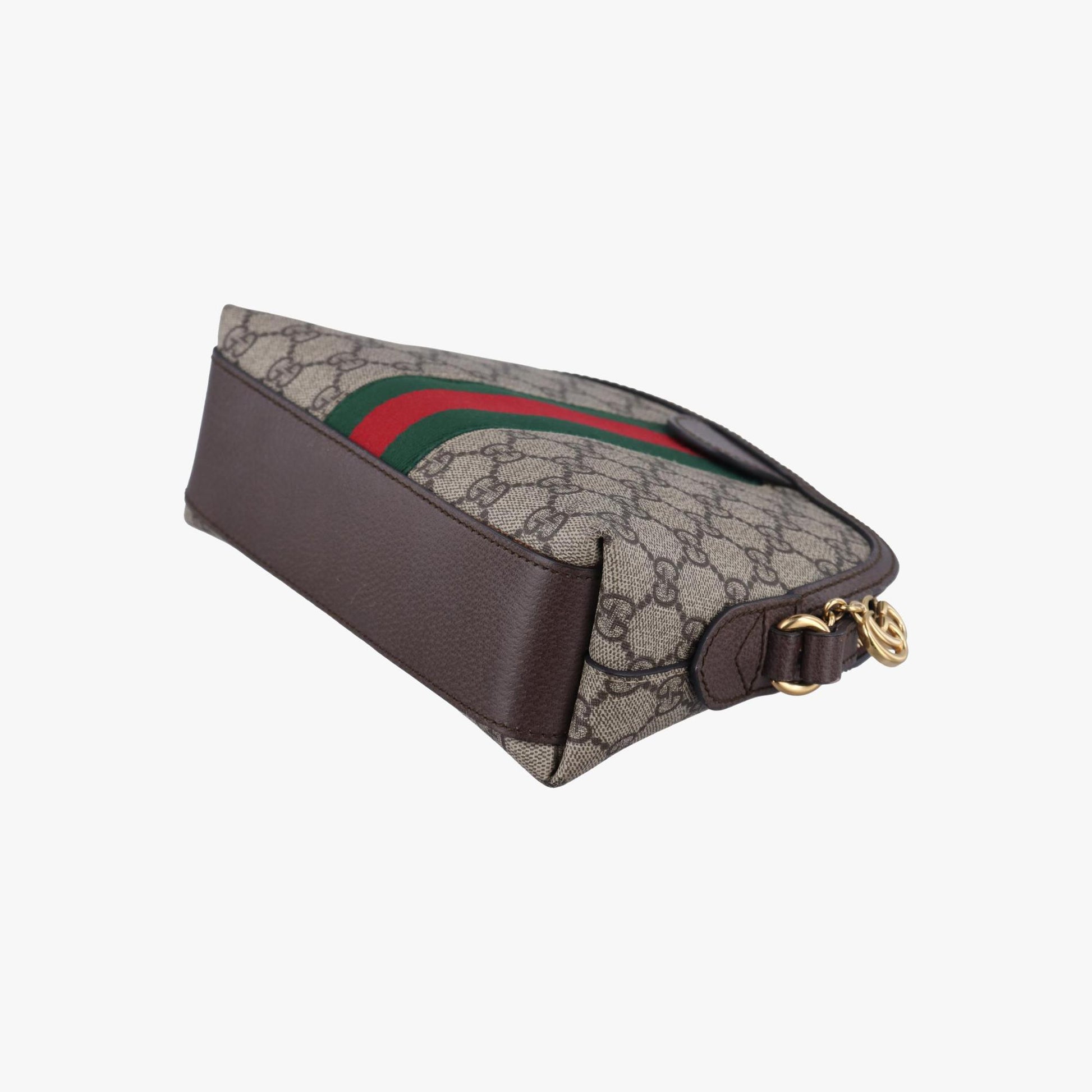 グッチ Gucci ショルダーバッグ レディース オフィディア ベージュ×グリーン×レッド PVCコーティングキャンバス×レザー 499621 B026859060