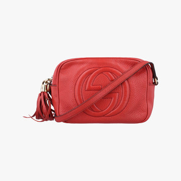 グッチ Gucci ショルダーバッグ レディース ソーホー オレンジ レザー 308364 I014801886