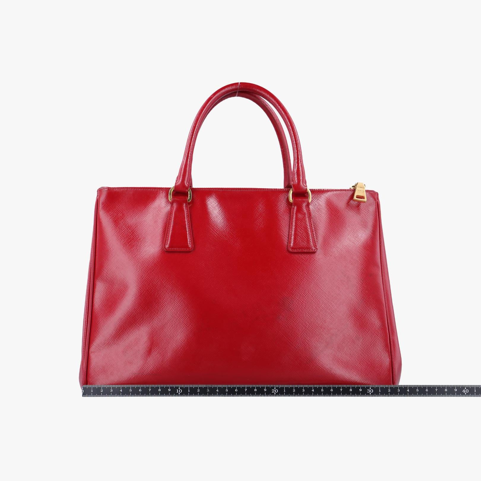 プラダ Prada ショルダーバッグ レディース ガレリア レッド サフィアーノレザー BN1874 7/R 208