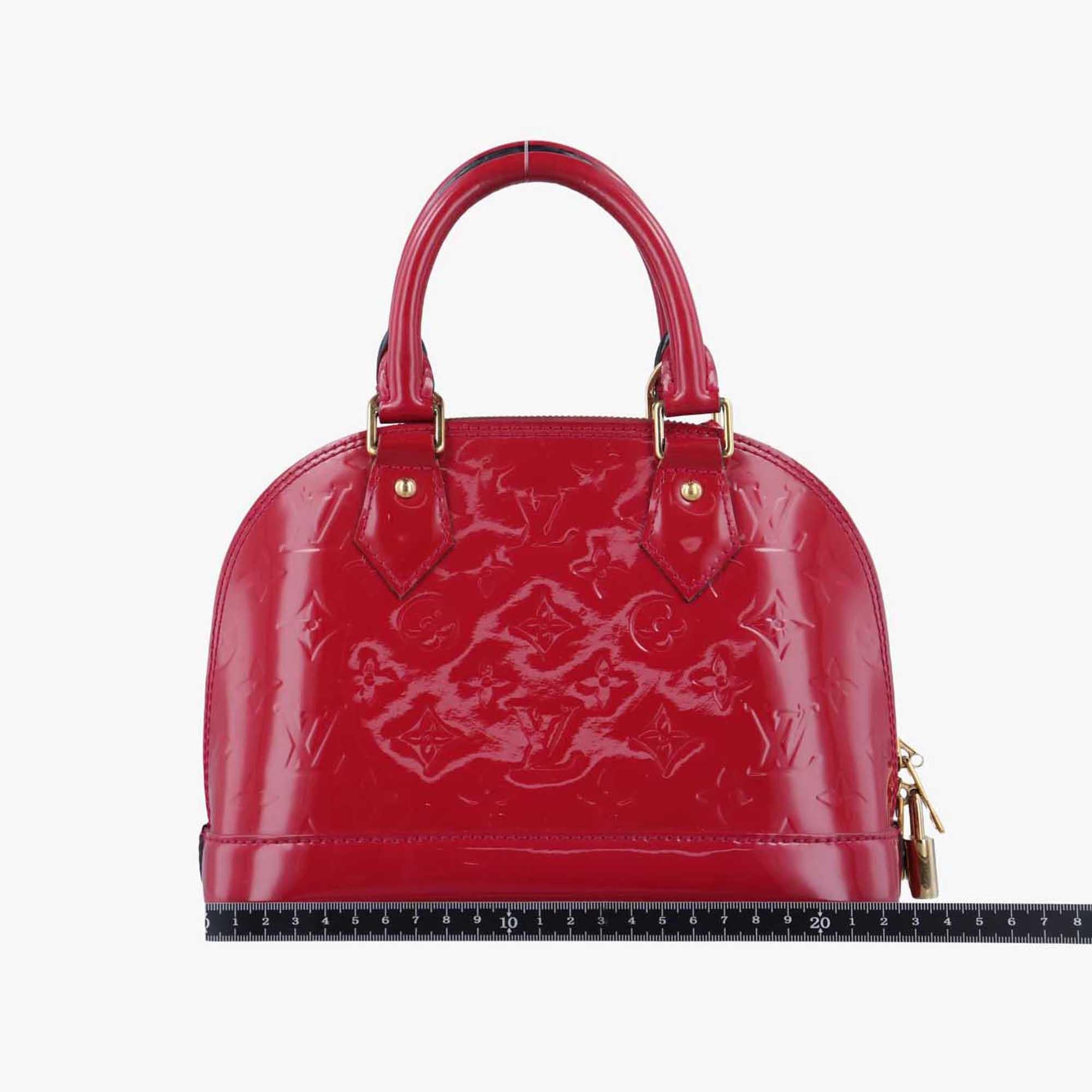 ルイヴィトン Louis Vuitton ショルダーバッグ レディース アルマBB スリーズ ヴェルニ M90174 MI0155