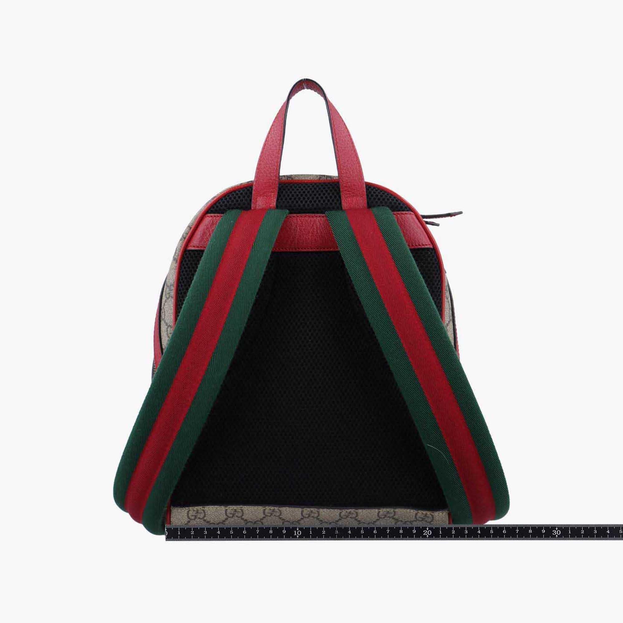 グッチ Gucci リュック/バックパック レディース GGスプリームボスコ　犬プリント マルチカラー レザー×スエード×キャンバス 495621 I027222063