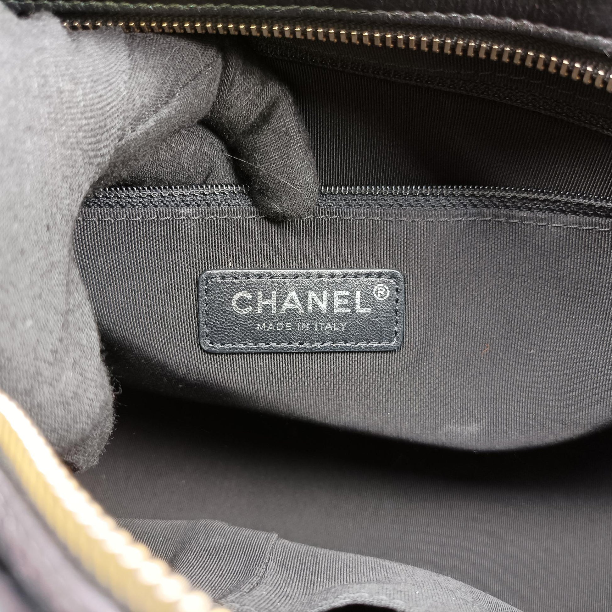 シャネル Chanel ショルダーバッグ レディース ガブリエルドゥシャネル ブラック系 シャイニーレザー A93824 27861127