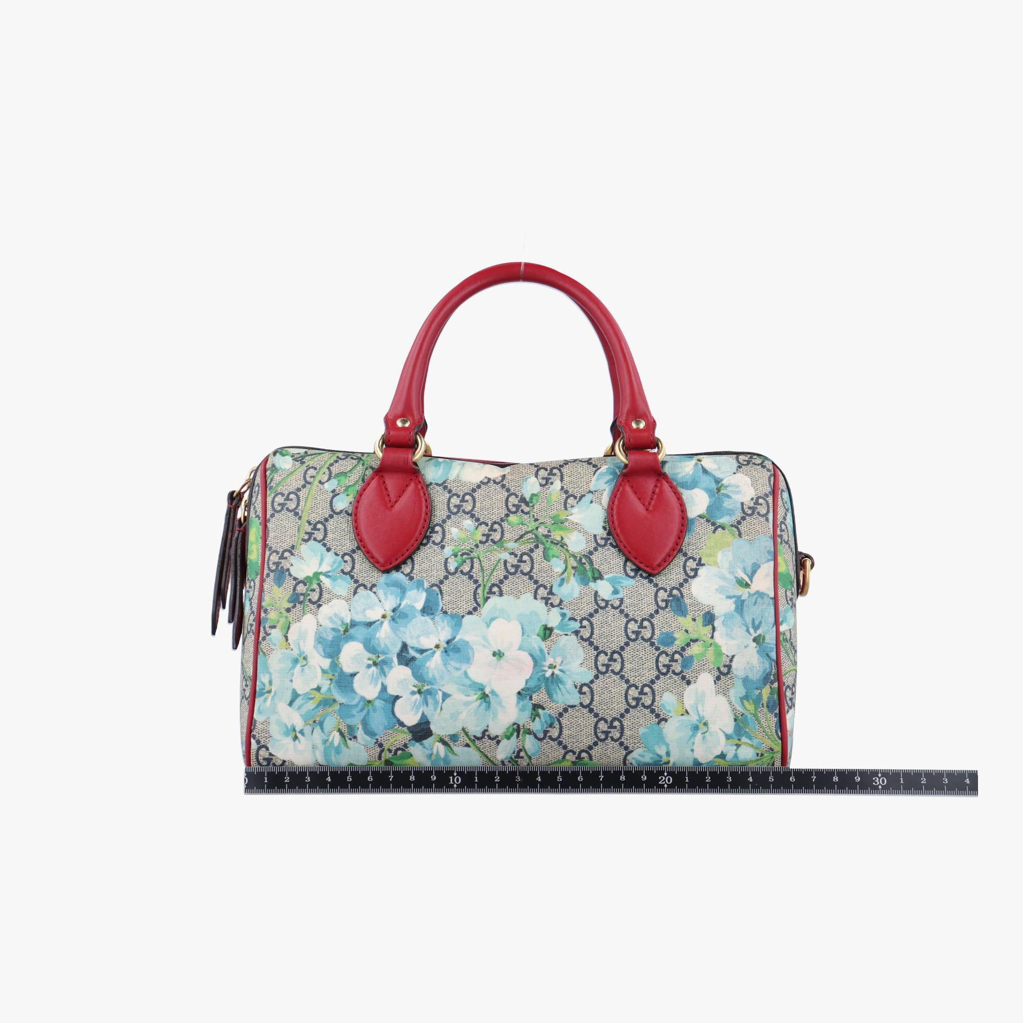 グッチ Gucci ボストンバッグ レディース GGブルームス ベージュ×マルチ PVCコーティングキャンバスxレザー 409529 G019821991