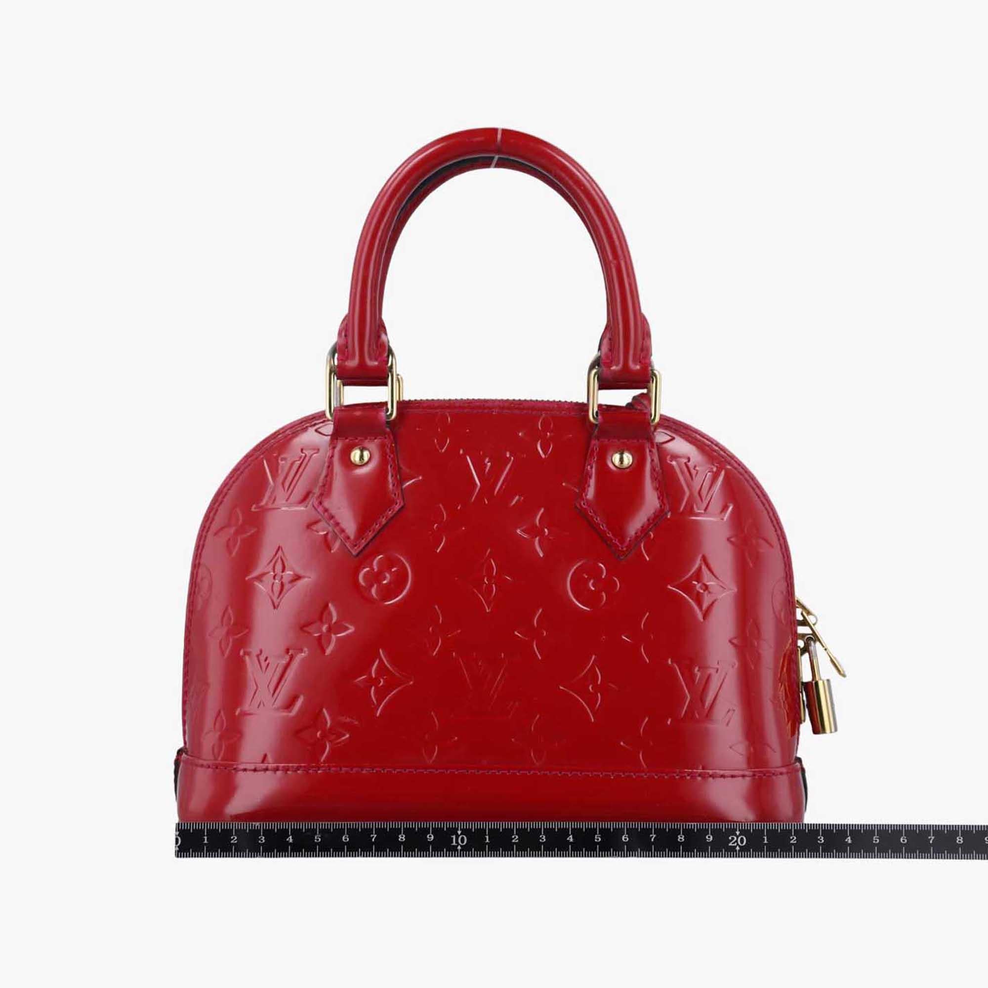 ルイヴィトン Louis Vuitton ショルダーバッグ レディース アルマBB スリーズ ヴェルニ M90174 CA3104