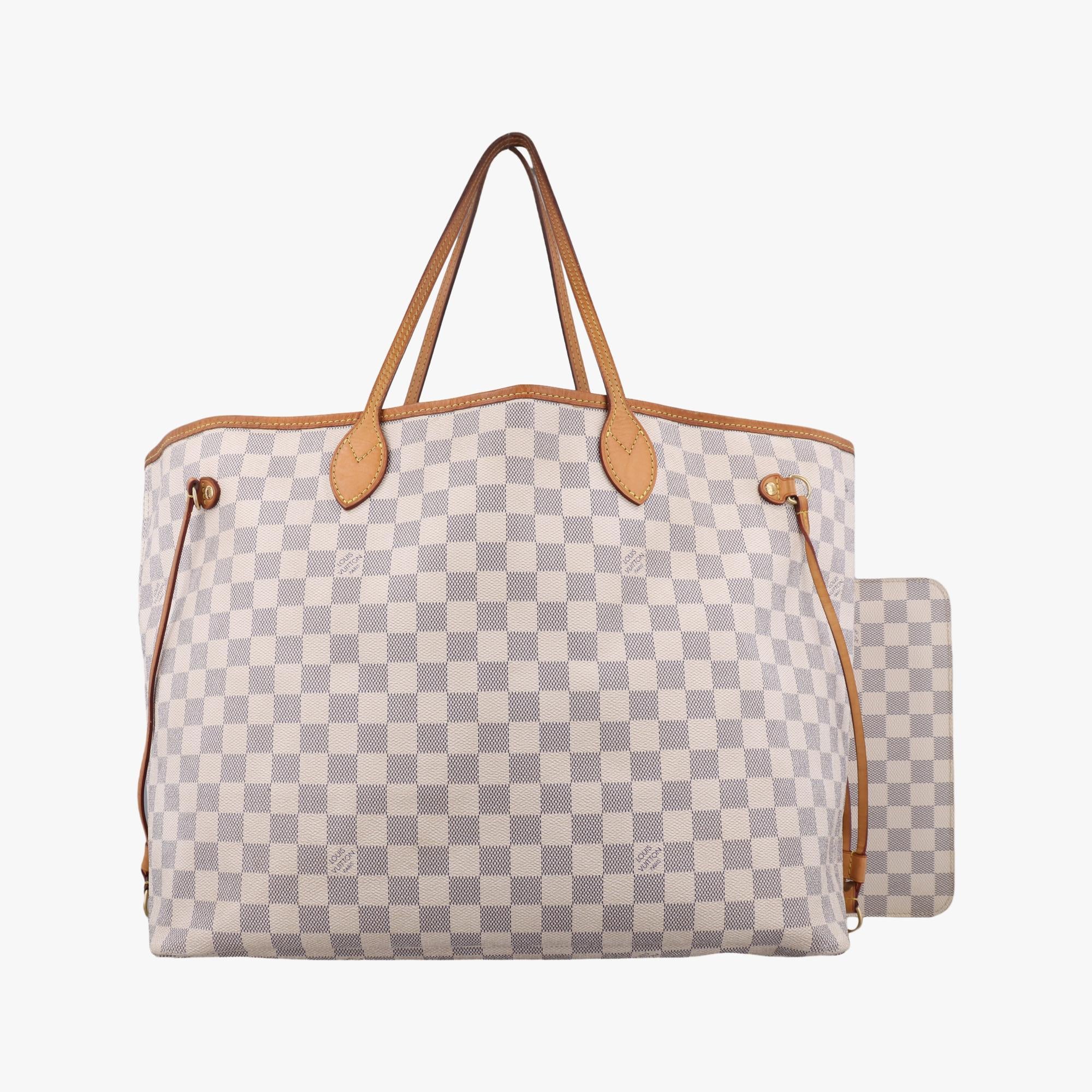 ルイヴィトン Louis Vuitton ショルダーバッグ レディース ネヴァーフルGM アズール ダミエキャンバス N51108 TJ0194