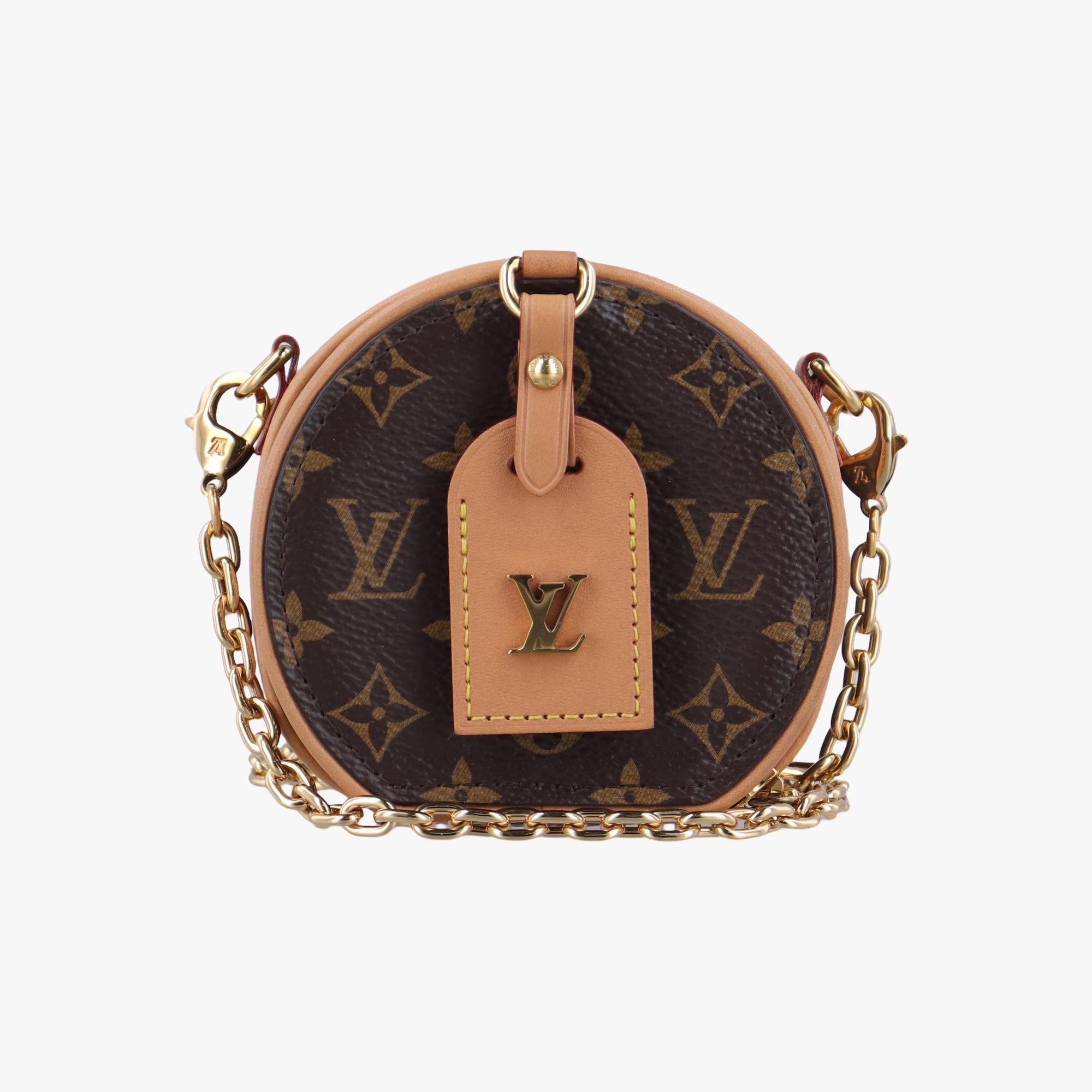 ルイヴィトン Louis Vuitton ショルダーバッグ レディース ボワット シャポー モノグラム/ブラウン系 モノグラムキャンバス M68570 FY5119