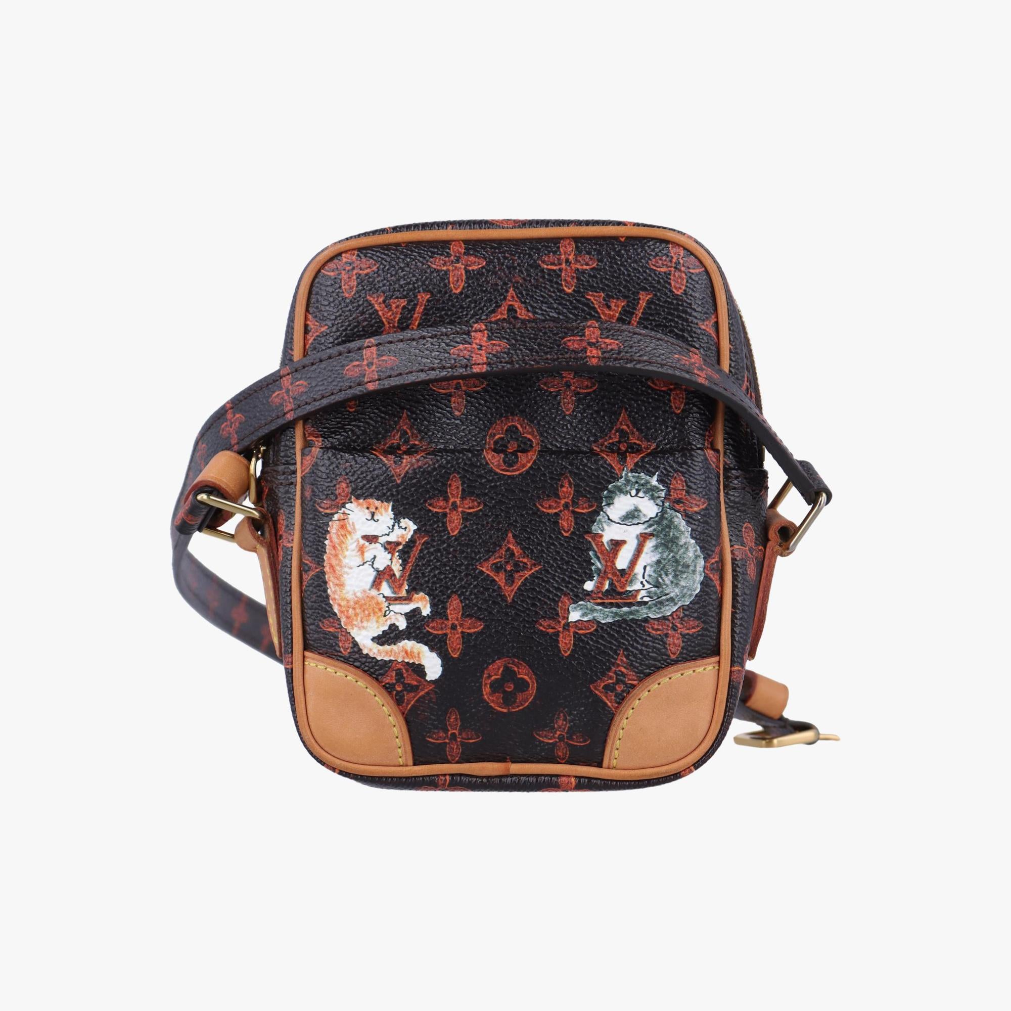 ルイヴィトン Louis Vuitton ショルダーバッグ レディース キャットグラム パナムセット モノグラム/ブラウン系×マルチカラー モノグラムキャンバス M44399 RI3198