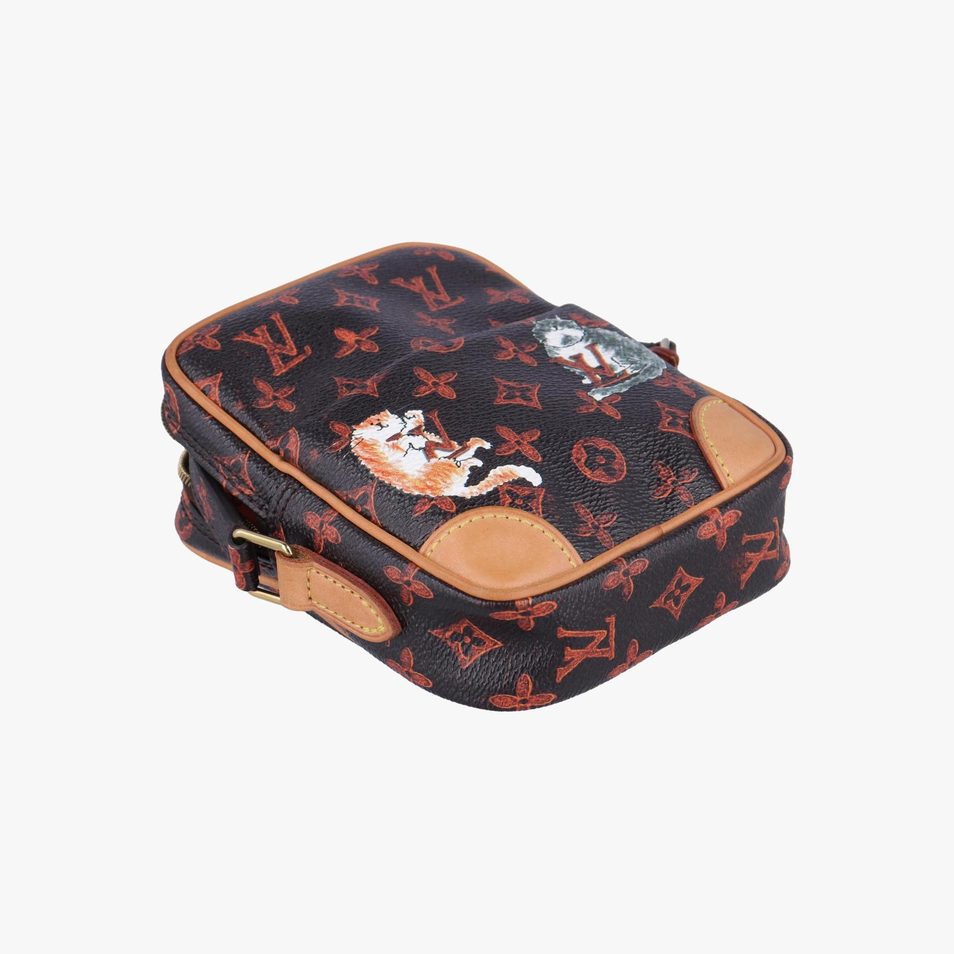 ルイヴィトン Louis Vuitton ショルダーバッグ レディース キャットグラム パナムセット モノグラム/ブラウン系×マルチカラー モノグラムキャンバス M44399 RI3198