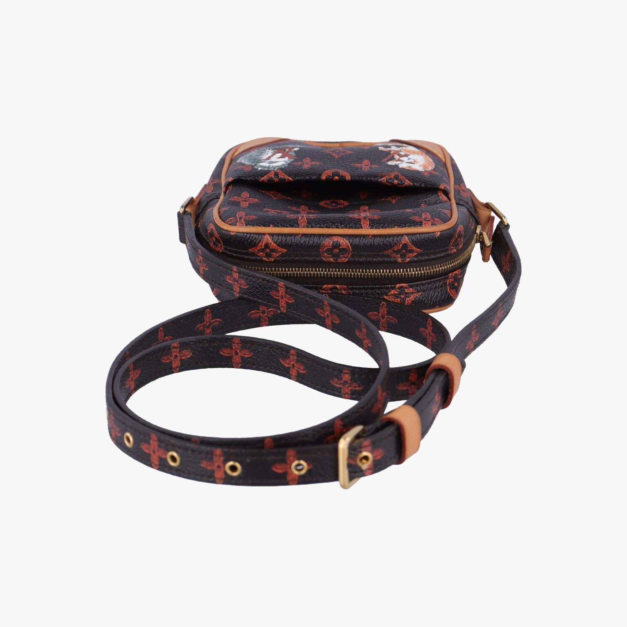 ルイヴィトン Louis Vuitton ショルダーバッグ レディース キャットグラム パナムセット モノグラム/ブラウン系×マルチカラー モノグラムキャンバス M44399 RI3198