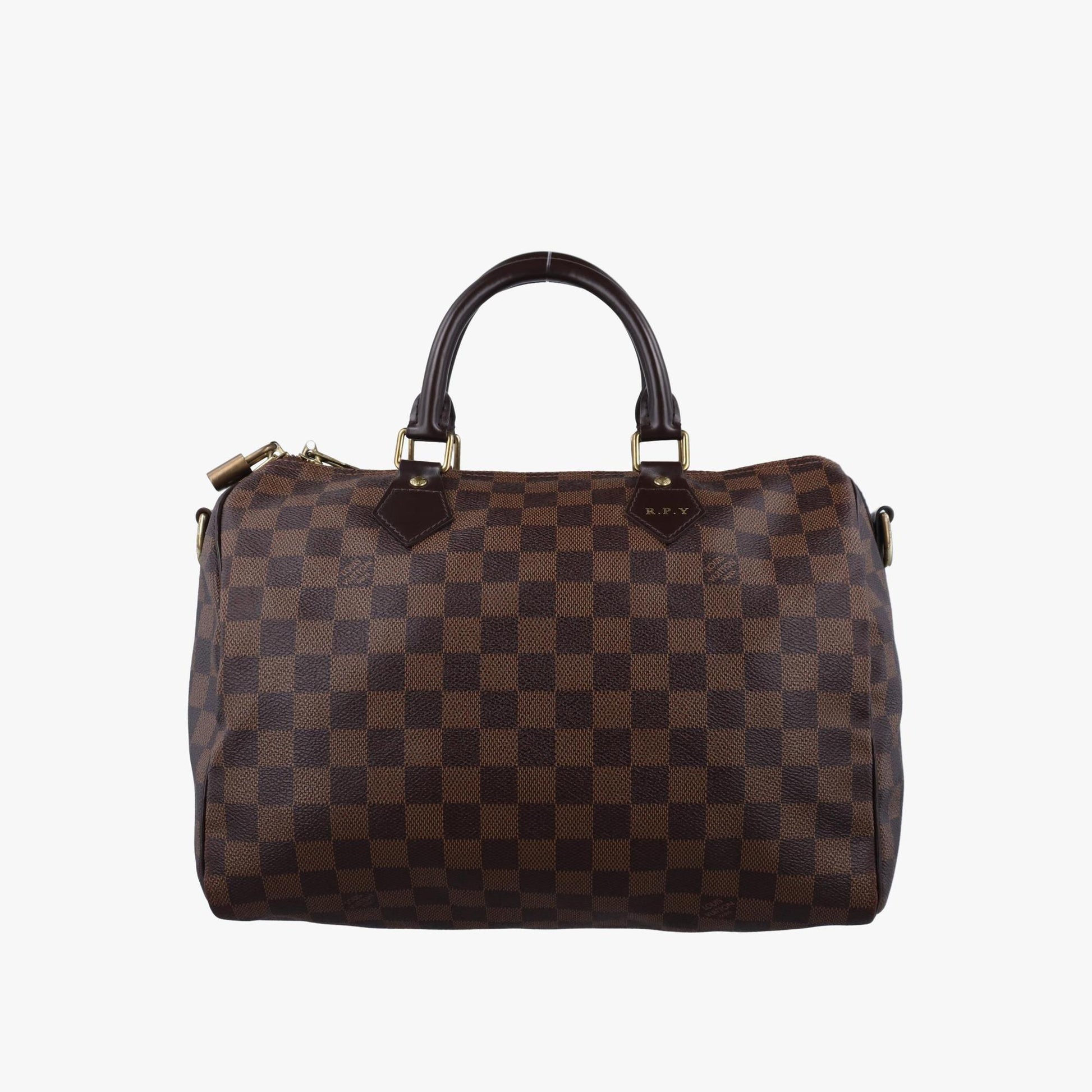 ルイヴィトン Louis Vuitton ボストンバッグ レディース スピーディバンドリエール30 エベーヌ ダミエキャンバス N41183 DU2193