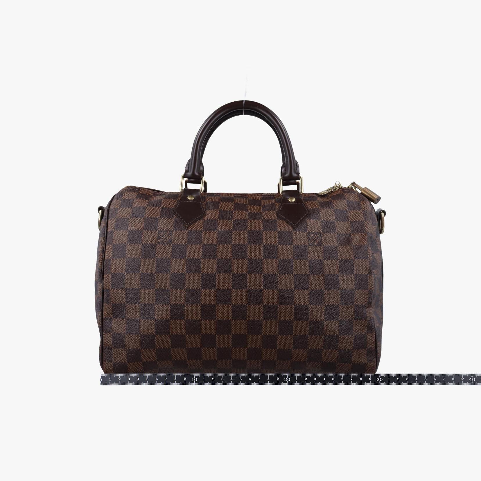 ルイヴィトン Louis Vuitton ボストンバッグ レディース スピーディバンドリエール30 エベーヌ ダミエキャンバス N41183 DU2193