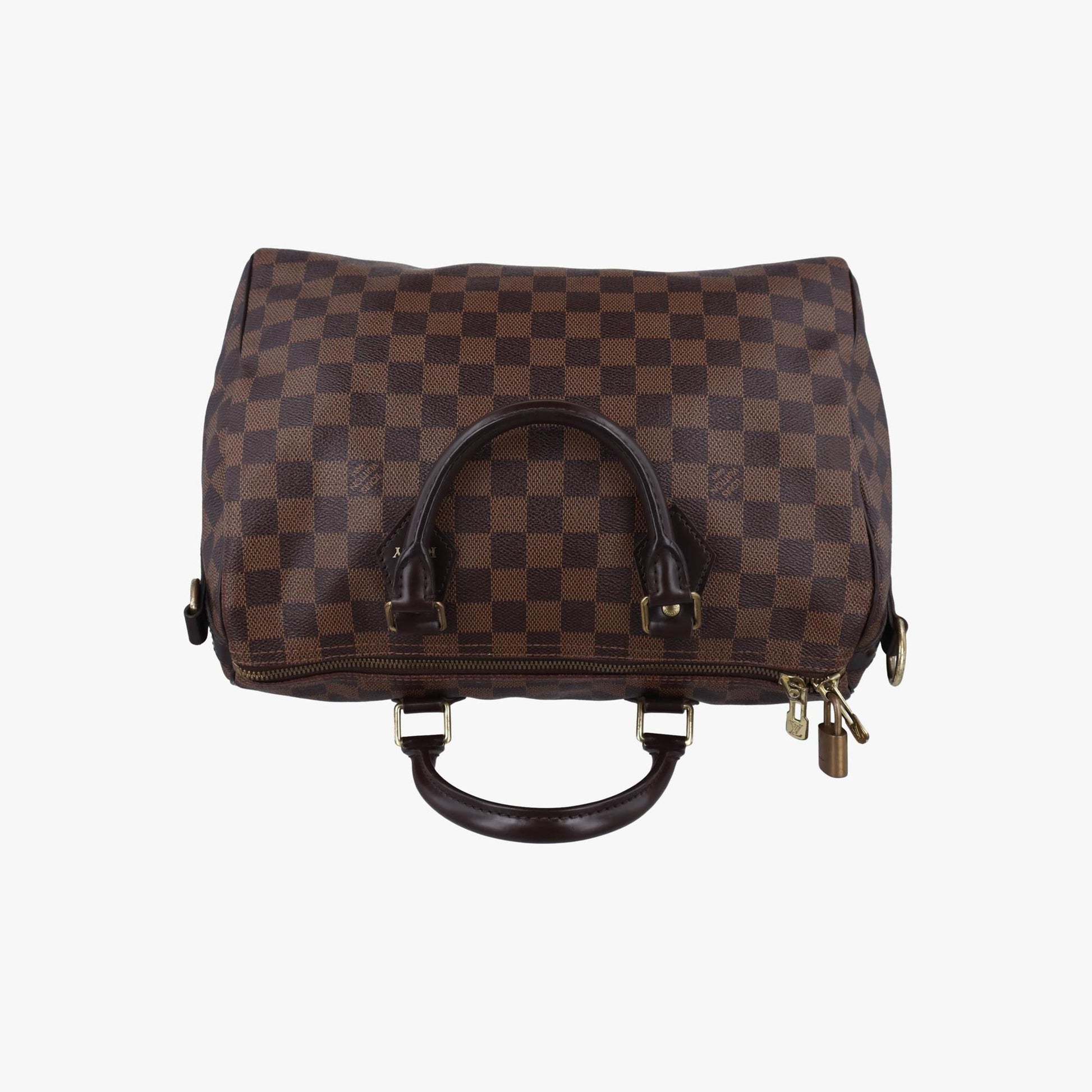 ルイヴィトン Louis Vuitton ボストンバッグ レディース スピーディバンドリエール30 エベーヌ ダミエキャンバス N41183 DU2193