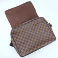 ルイヴィトン Louis Vuitton ショルダーバッグ レディース シェルトンMM ブラウン ダミエキャンバス N41149 MI1122