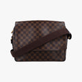 ルイヴィトン Louis Vuitton ショルダーバッグ レディース シェルトンMM ブラウン ダミエキャンバス N41149 MI1122