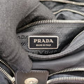 プラダ Prada ショルダーバッグ レディース テッスト　ダブルポケットバックル ブラック ナイロン 104