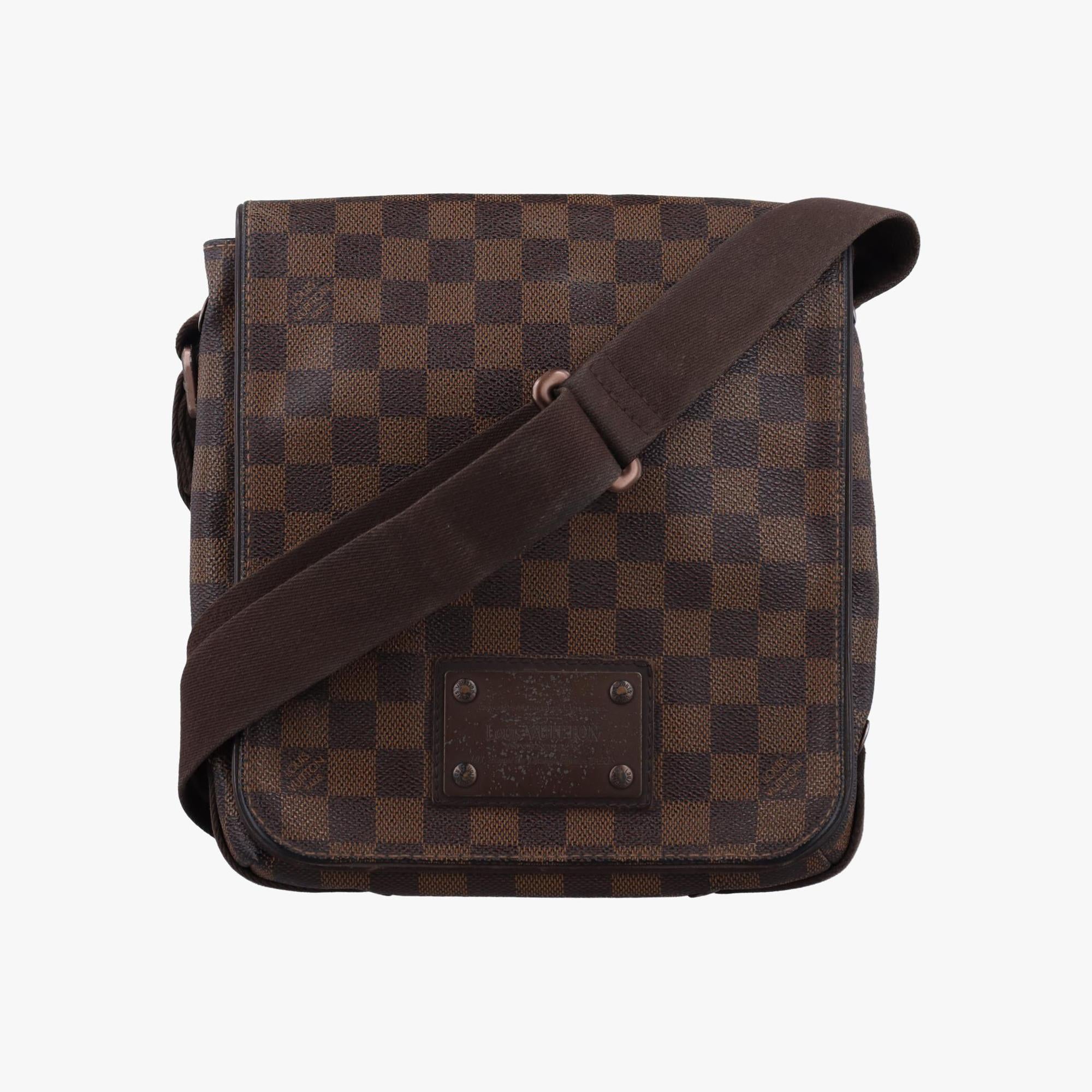 ルイヴィトン Louis Vuitton ショルダーバッグ レディース ブルックリンPM エベヌ ダミエ キャンバス N51210 CA1101