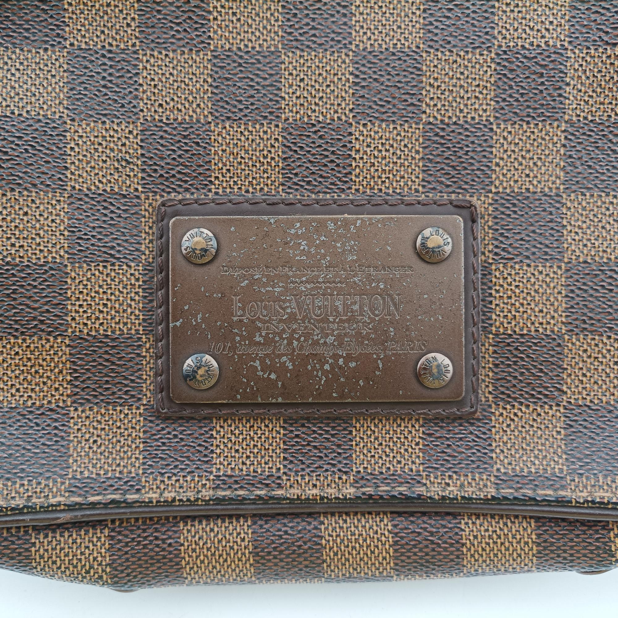 ルイヴィトン Louis Vuitton ショルダーバッグ レディース ブルックリンPM エベヌ ダミエ キャンバス N51210 CA1101