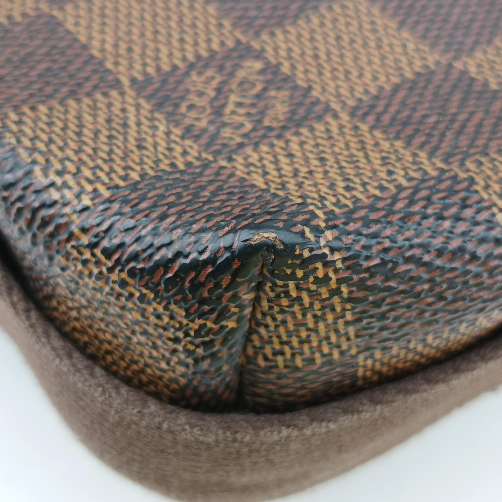 ルイヴィトン Louis Vuitton ショルダーバッグ レディース ブルックリンPM エベヌ ダミエ キャンバス N51210 CA1101