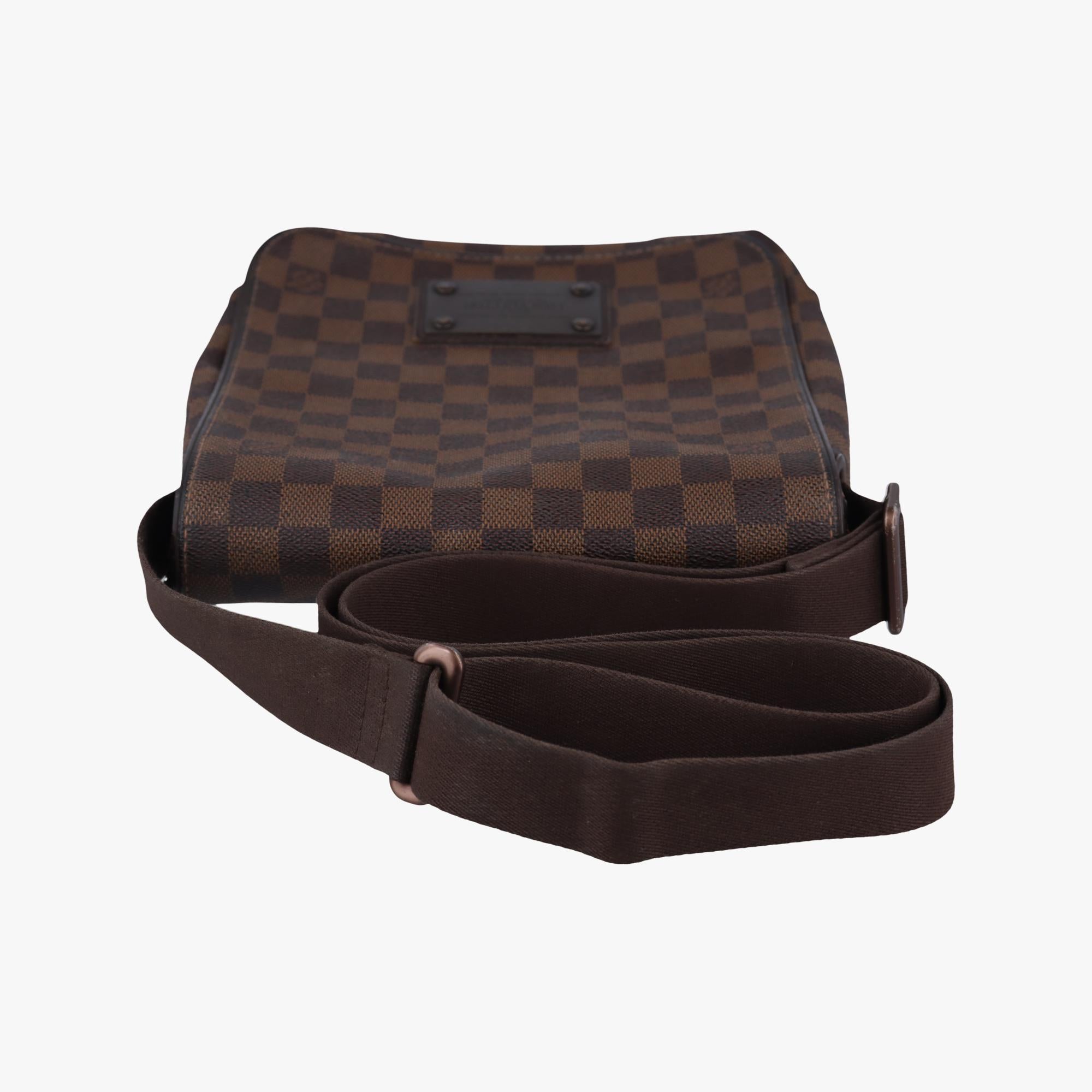 ルイヴィトン Louis Vuitton ショルダーバッグ レディース ブルックリンPM エベヌ ダミエ キャンバス N51210 CA1101