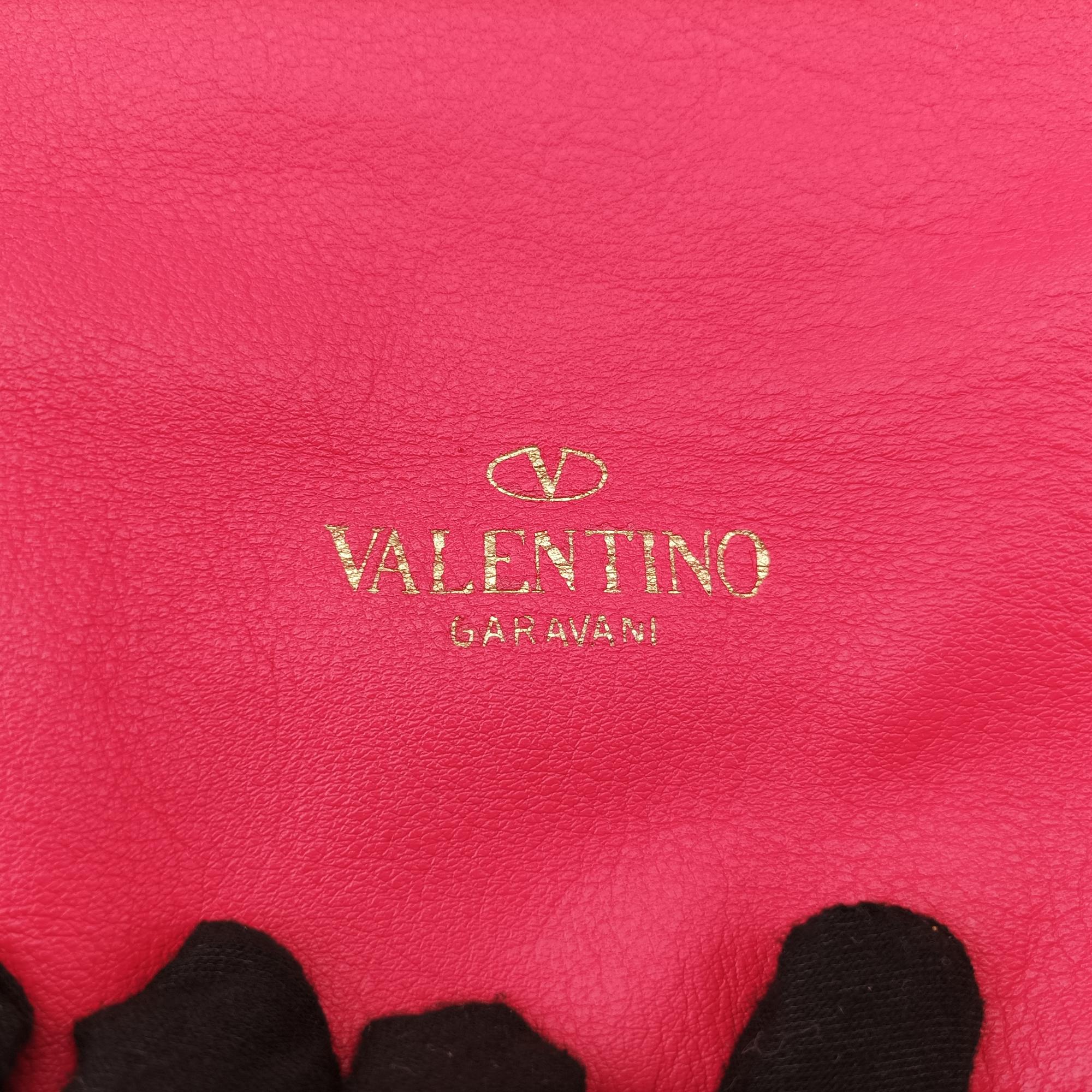 ヴァレンティノ Valentino ハンドバッグ レディース ロックスタッズ ピンク レザー BS-H339BOL1