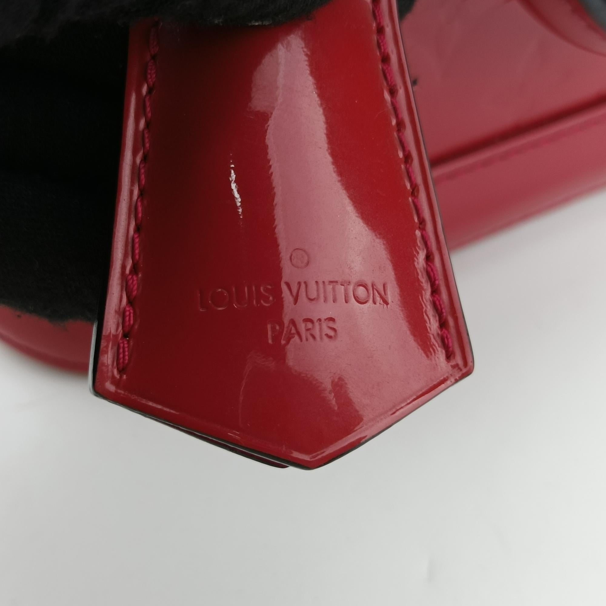 ルイヴィトン Louis Vuitton ショルダーバッグ レディース アルマBB ポムダムール ヴェルニ M91606 CA0194