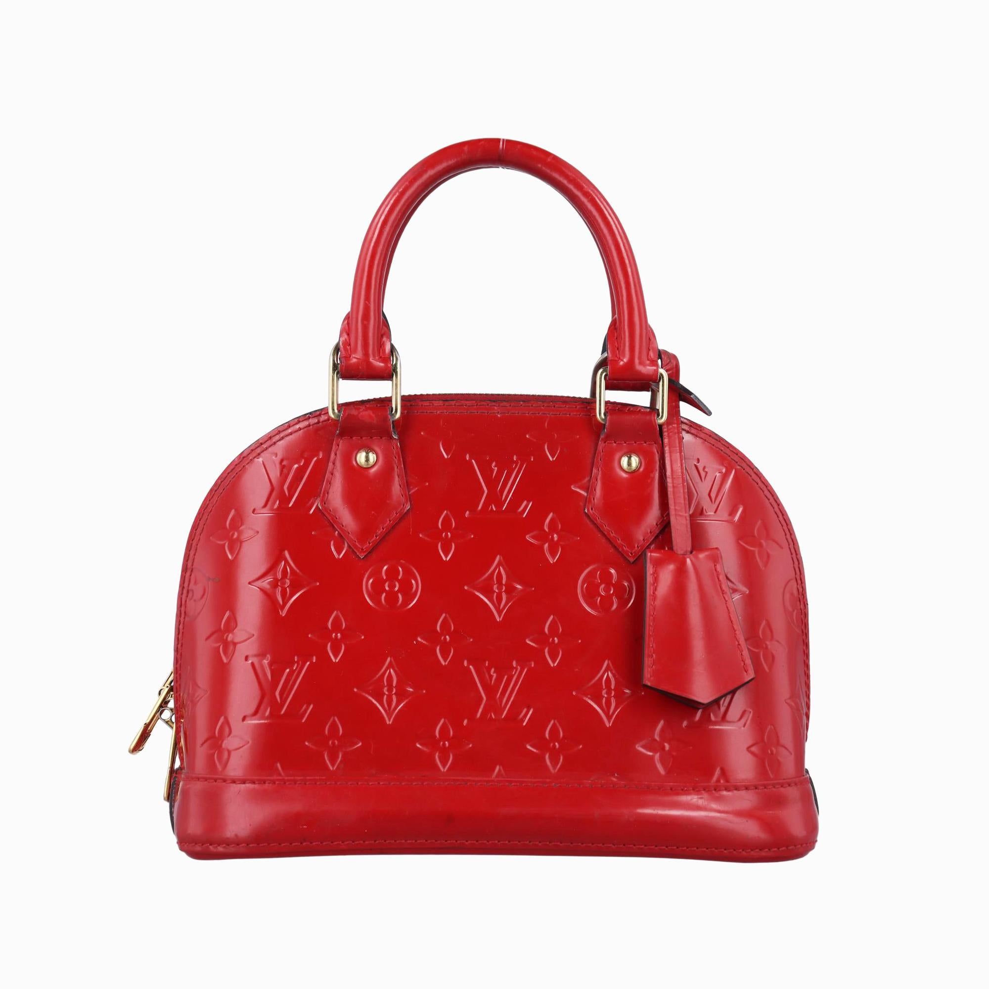 ルイヴィトン Louis Vuitton ショルダーバッグ レディース アルマBB スリーズ ヴェルニ M90174 FL3174