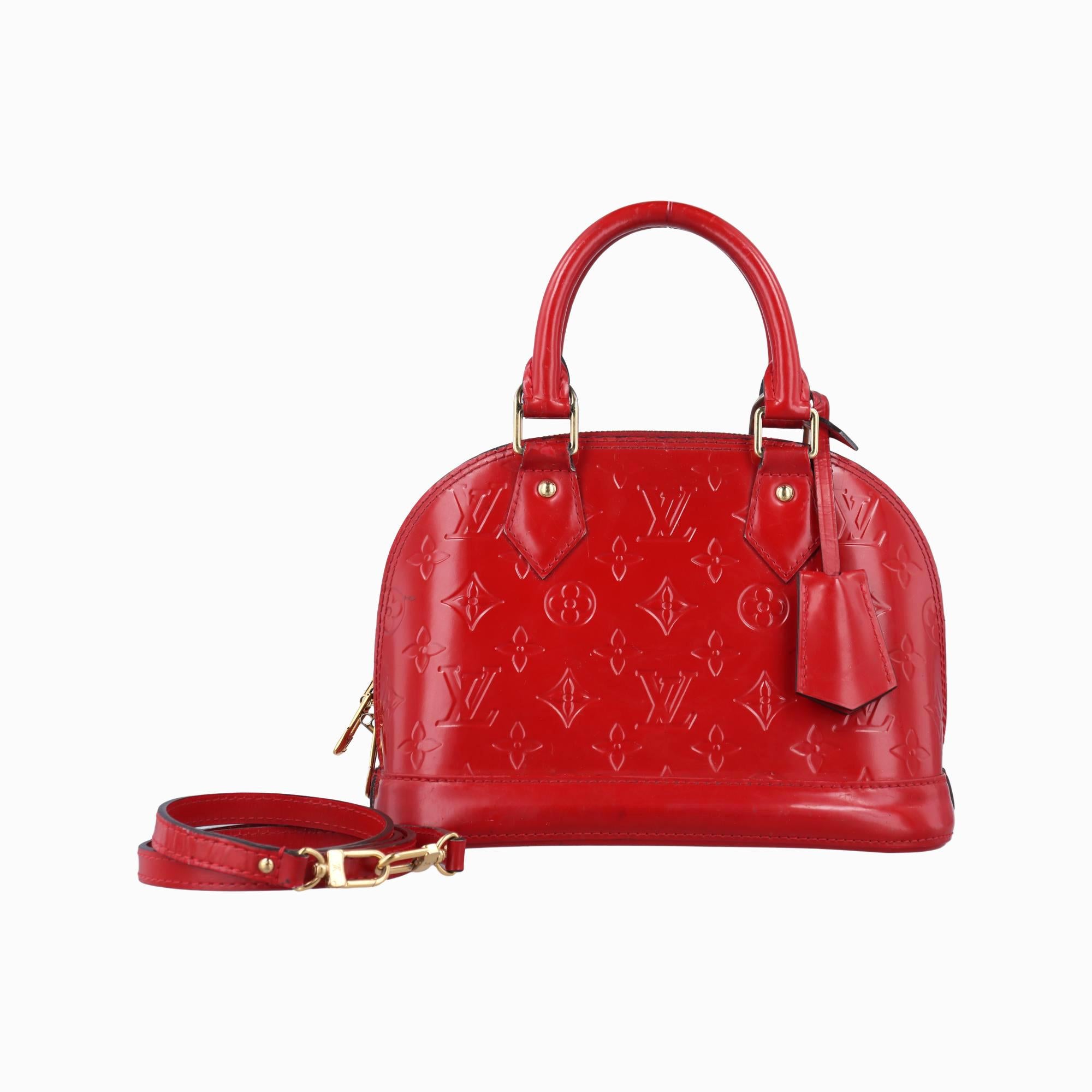 ルイヴィトン Louis Vuitton ショルダーバッグ レディース アルマBB スリーズ ヴェルニ M90174 FL3174