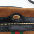 グッチ Gucci ショルダーバッグ レディース オフィディア ブラウン レザー×スエード 573321