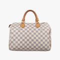 ルイヴィトン Louis Vuitton ボストンバッグ レディース スピーディ30 アズール ダミエキャンバス N41533 BA1162