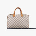 ルイヴィトン Louis Vuitton ボストンバッグ レディース スピーディ30 アズール ダミエキャンバス N41533 BA1162