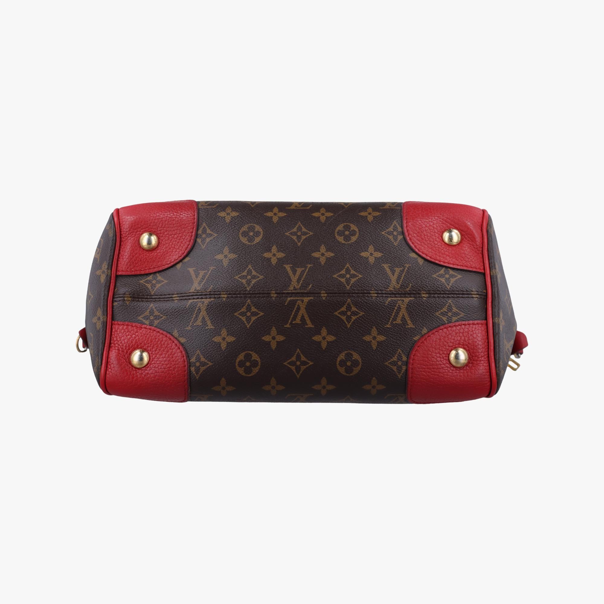 ルイヴィトン Louis Vuitton ショルダーバッグ レディース エストレーラ モノグラム/ブラウン系×コクリコ モノグラムキャンバス×カーフレザー M51193 MI1185