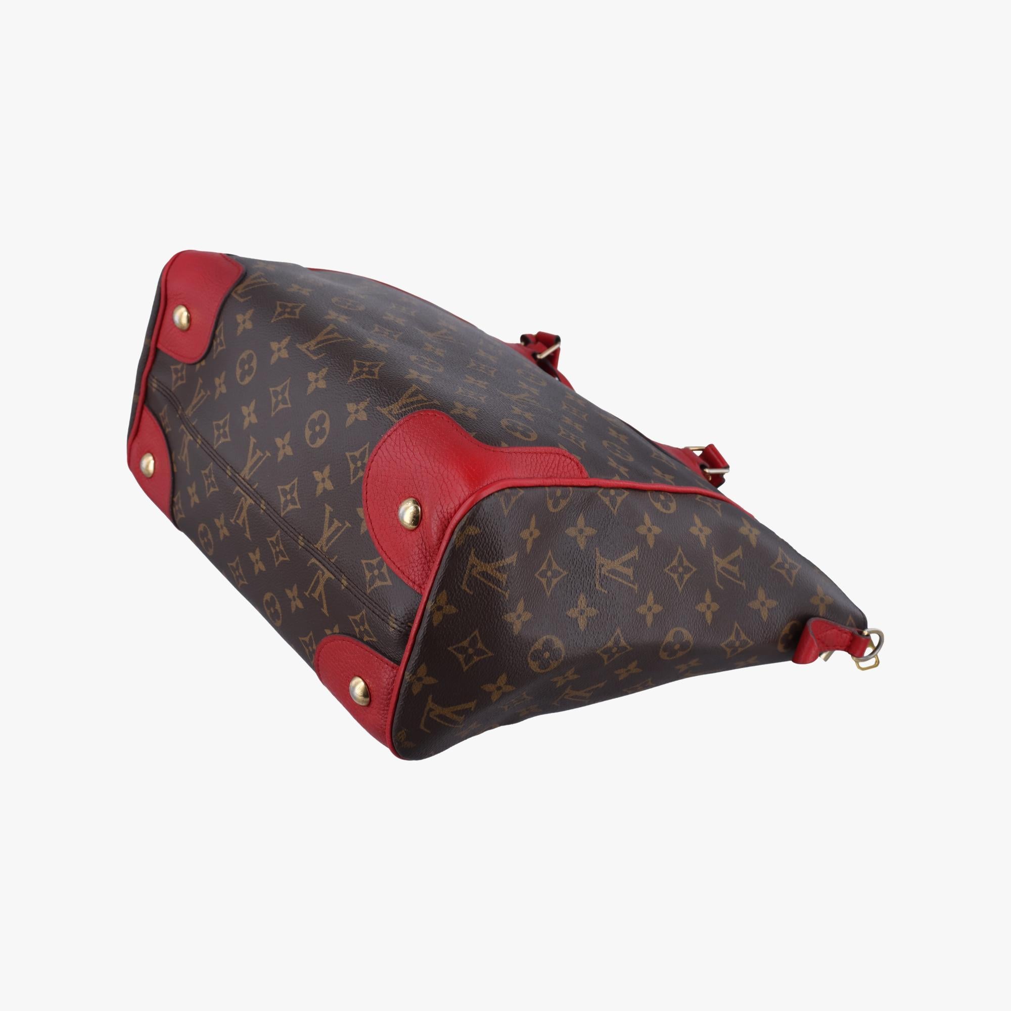 ルイヴィトン Louis Vuitton ショルダーバッグ レディース エストレーラ モノグラム/ブラウン系×コクリコ モノグラムキャンバス×カーフレザー M51193 MI1185