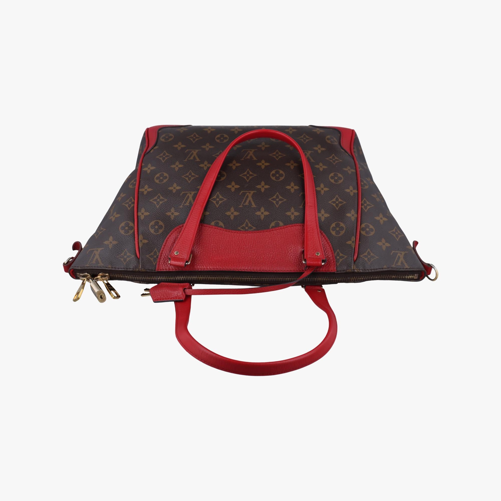 ルイヴィトン Louis Vuitton ショルダーバッグ レディース エストレーラ モノグラム/ブラウン系×コクリコ モノグラムキャンバス×カーフレザー M51193 MI1185