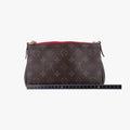 ルイヴィトン Louis Vuitton ショルダーバッグ レディース パラス モノグラム/ブラウン系×スリーズ モノグラムキャンバス×カーフレザー M41638 GI0117