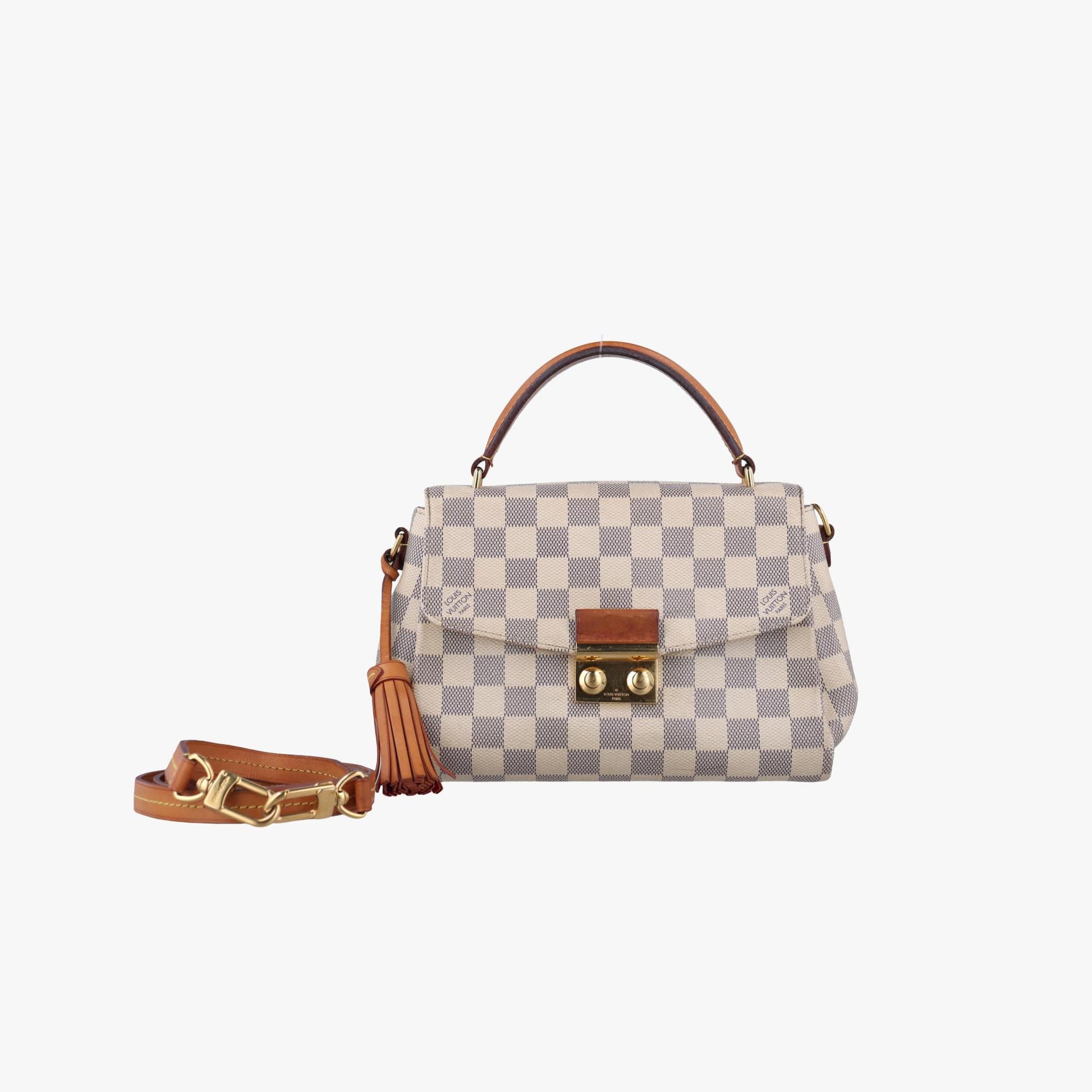 ルイヴィトン Louis Vuitton ショルダーバッグ レディース クロワゼット アズール ダミエキャンバス N41581 TR4197