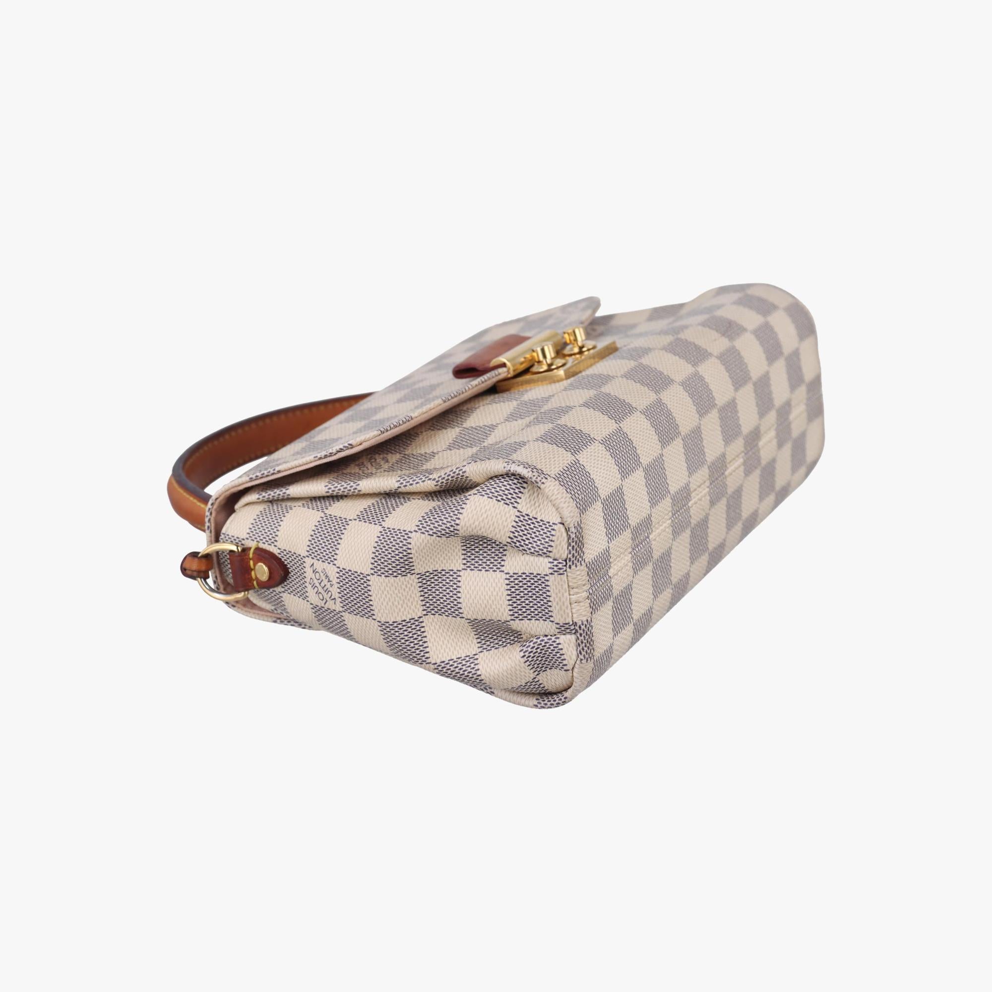 ルイヴィトン Louis Vuitton ショルダーバッグ レディース クロワゼット アズール ダミエキャンバス N41581 TR4197