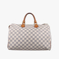 ルイヴィトン Louis Vuitton ボストンバッグ レディース スピーディ35 アズール ダミエキャンバス N41535 DU2098