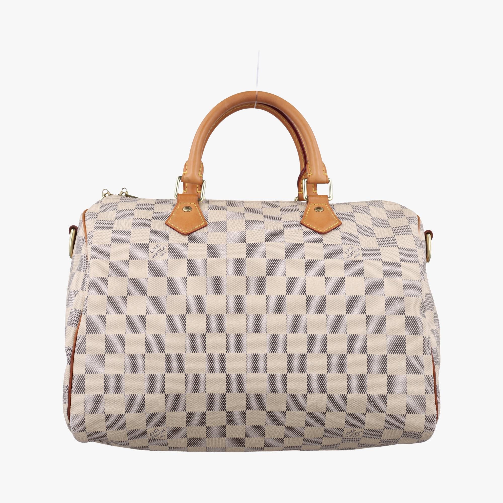 ルイヴィトン Louis Vuitton ボストンバッグ レディース スピーディ30 アズール ダミエキャンバス N41533 SP2106