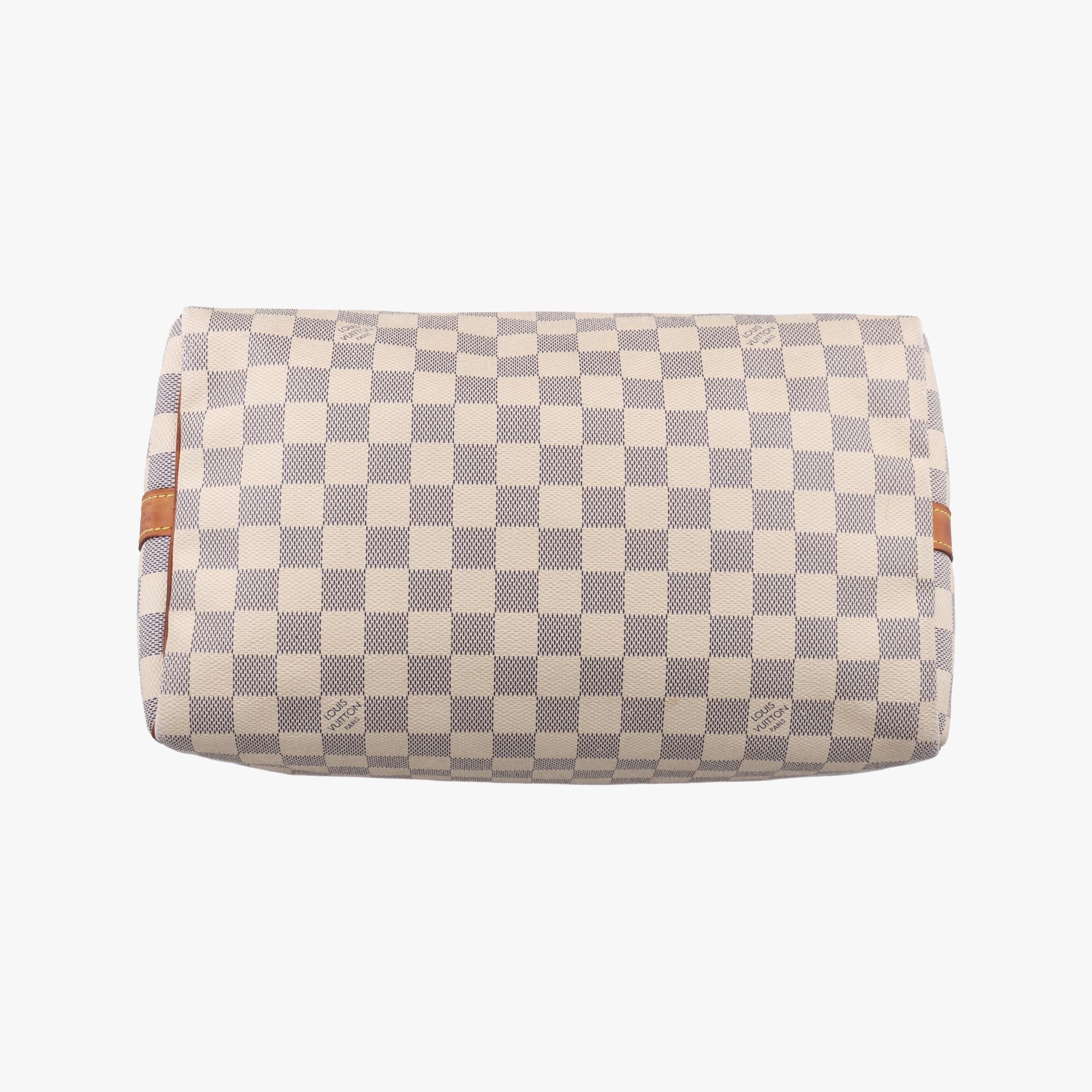 ルイヴィトン Louis Vuitton ボストンバッグ レディース スピーディ30 アズール ダミエキャンバス N41533 SP2106