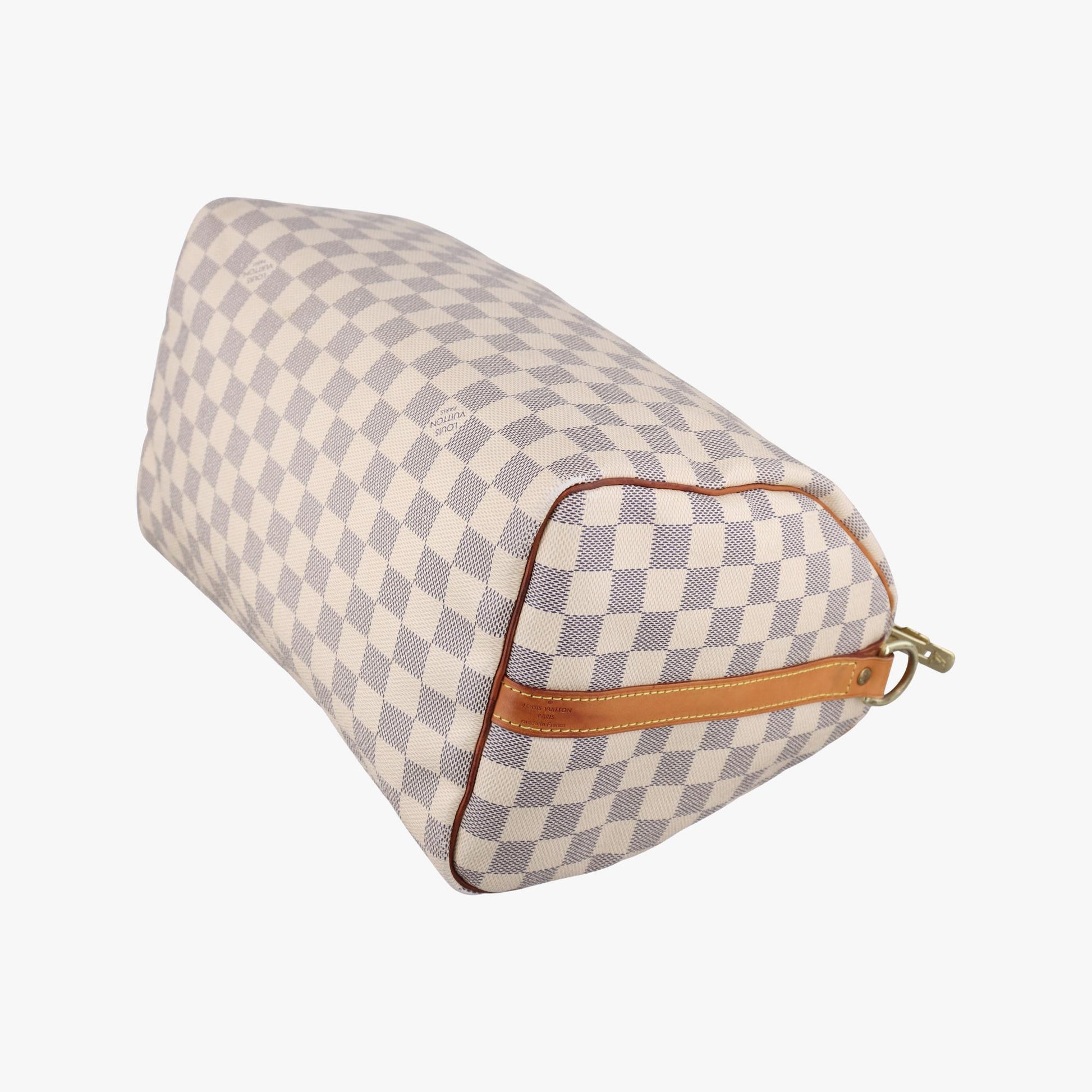 ルイヴィトン Louis Vuitton ボストンバッグ レディース スピーディ30 アズール ダミエキャンバス N41533 SP2106