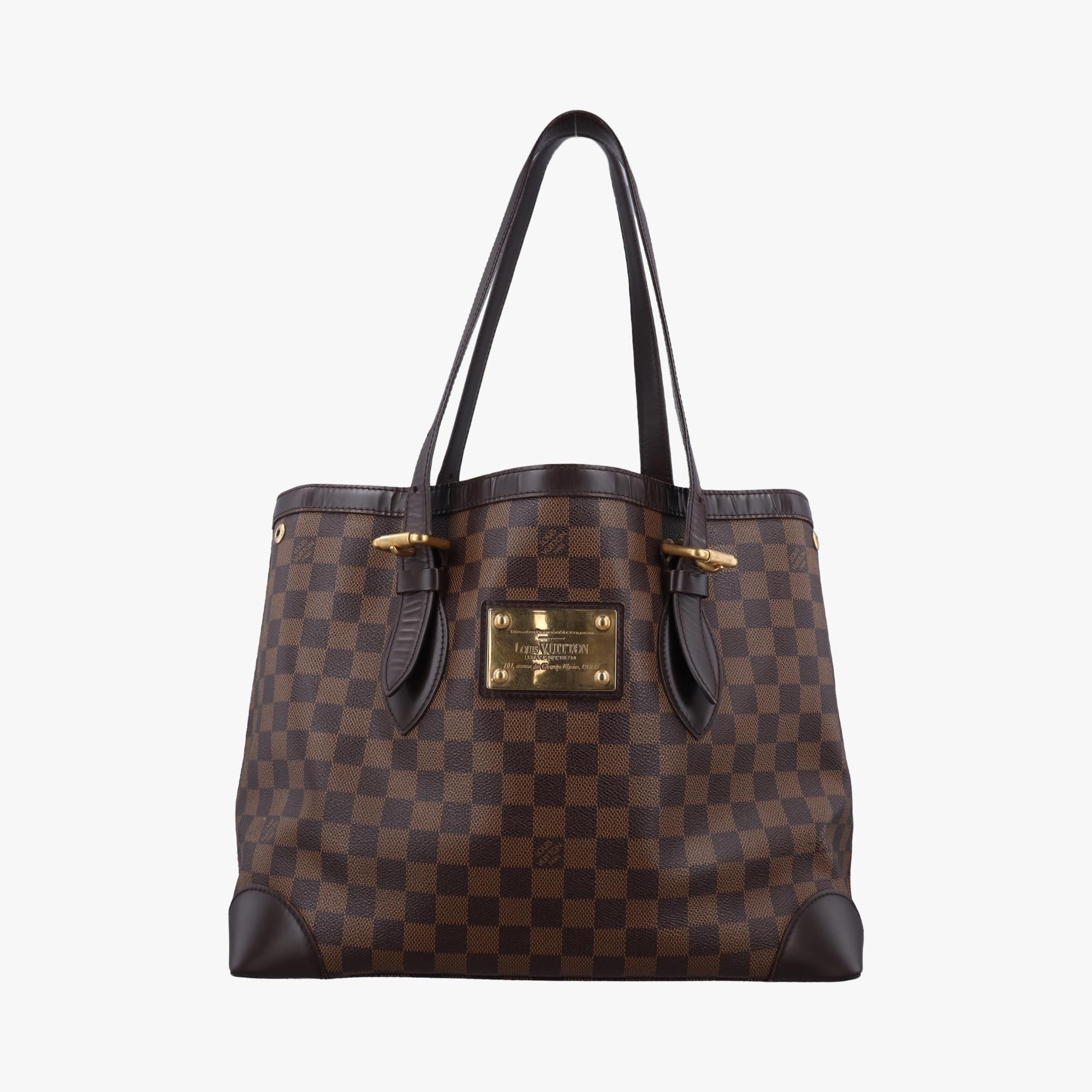 ルイヴィトン Louis Vuitton ショルダーバッグ レディース ハムプステッドMM ブラウン ダミエキャンバス N51204 と記載有り