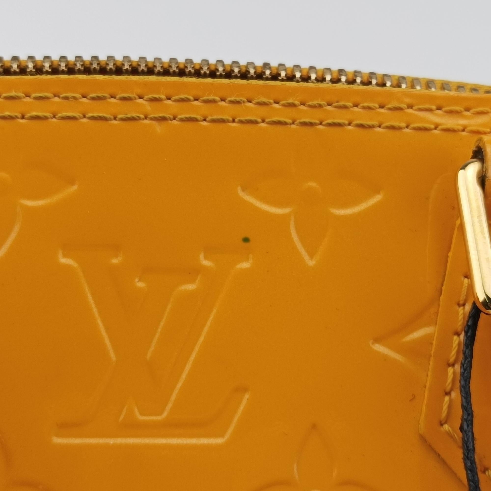 ルイヴィトン Louis Vuitton ショルダーバッグ レディース アルマBB ジョーヌパッション ヴェルニ M91697 MI1142