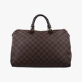 ルイヴィトン Louis Vuitton ボストンバッグ レディース スピーディ35 エベーヌ ダミエキャンバス N41363 DU0121