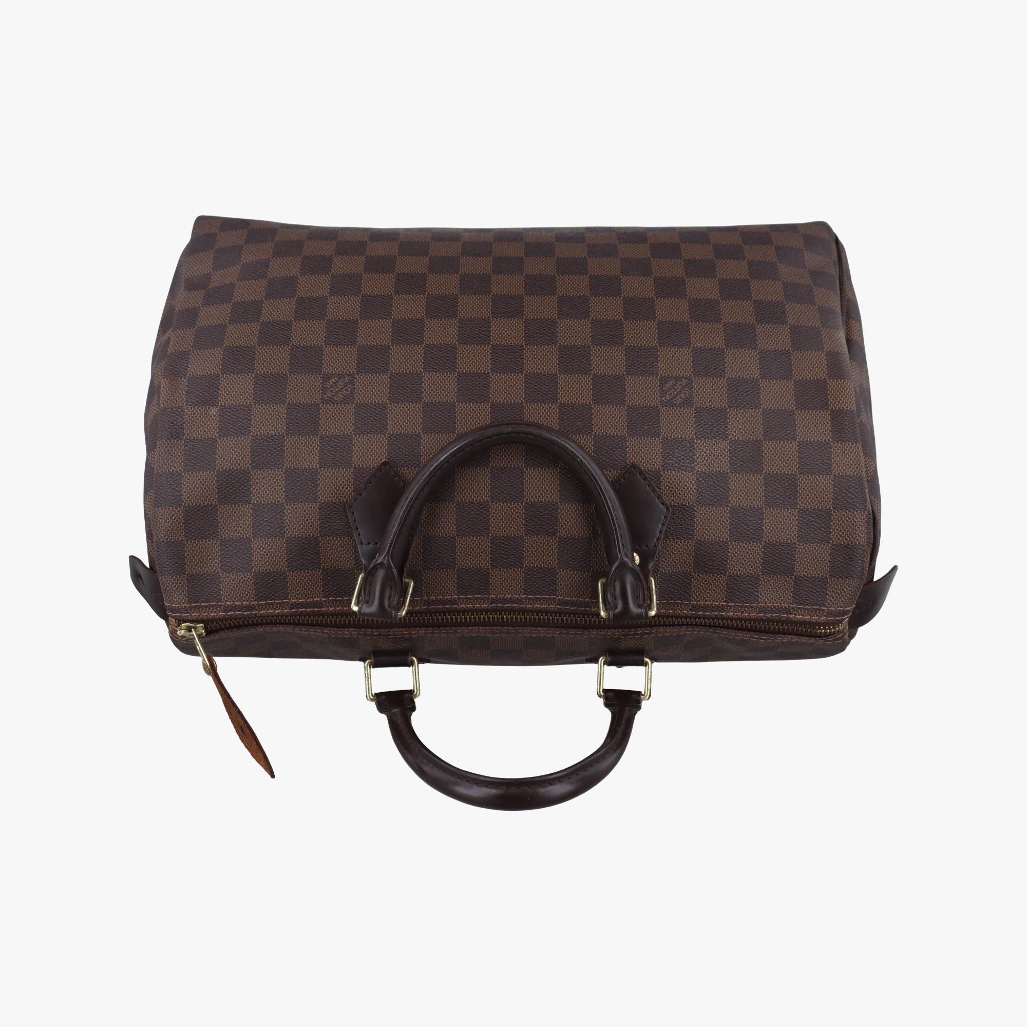 ルイヴィトン Louis Vuitton ボストンバッグ レディース スピーディ35 エベーヌ ダミエキャンバス N41363 DU0121